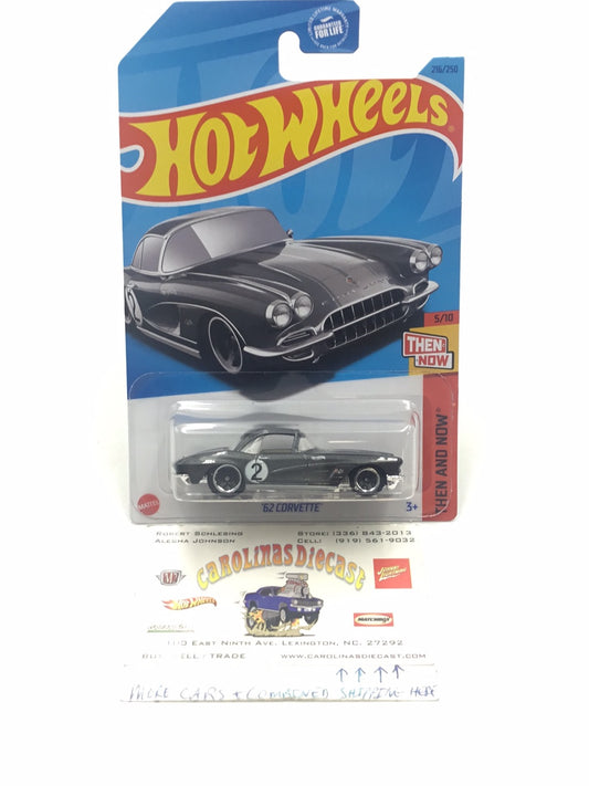 2023 hot wheels P case #216 62 Corvette 14E