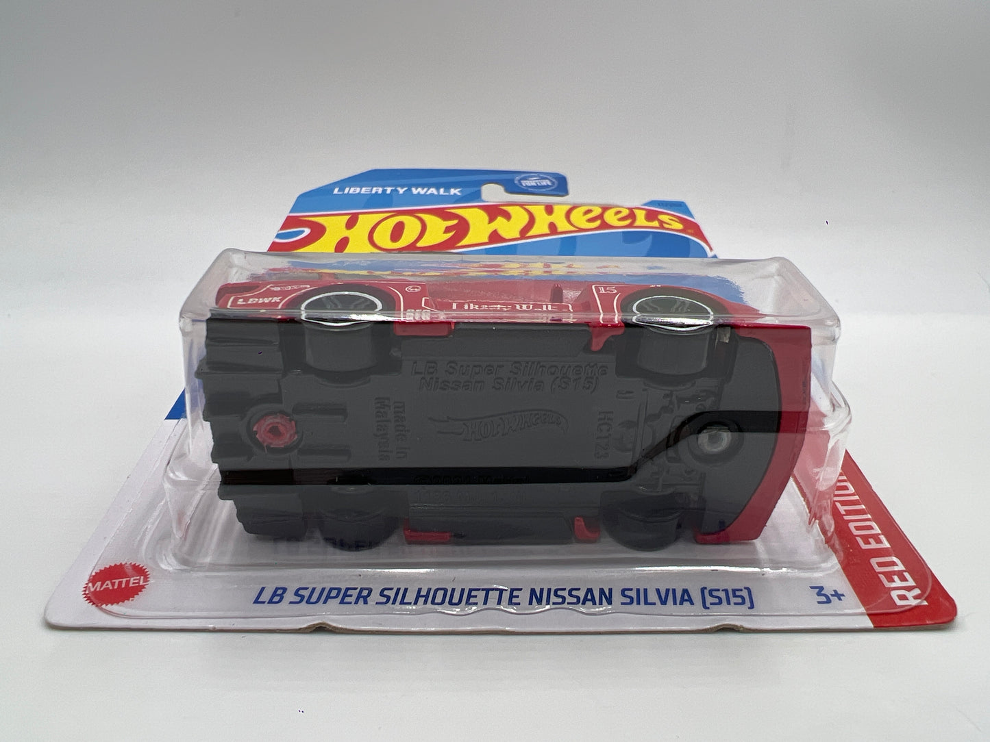 2023 Hot Wheels Target Exclusive Red Edition #17 LB Super Silhouette Nissan Silvia S15 Red W/Protector