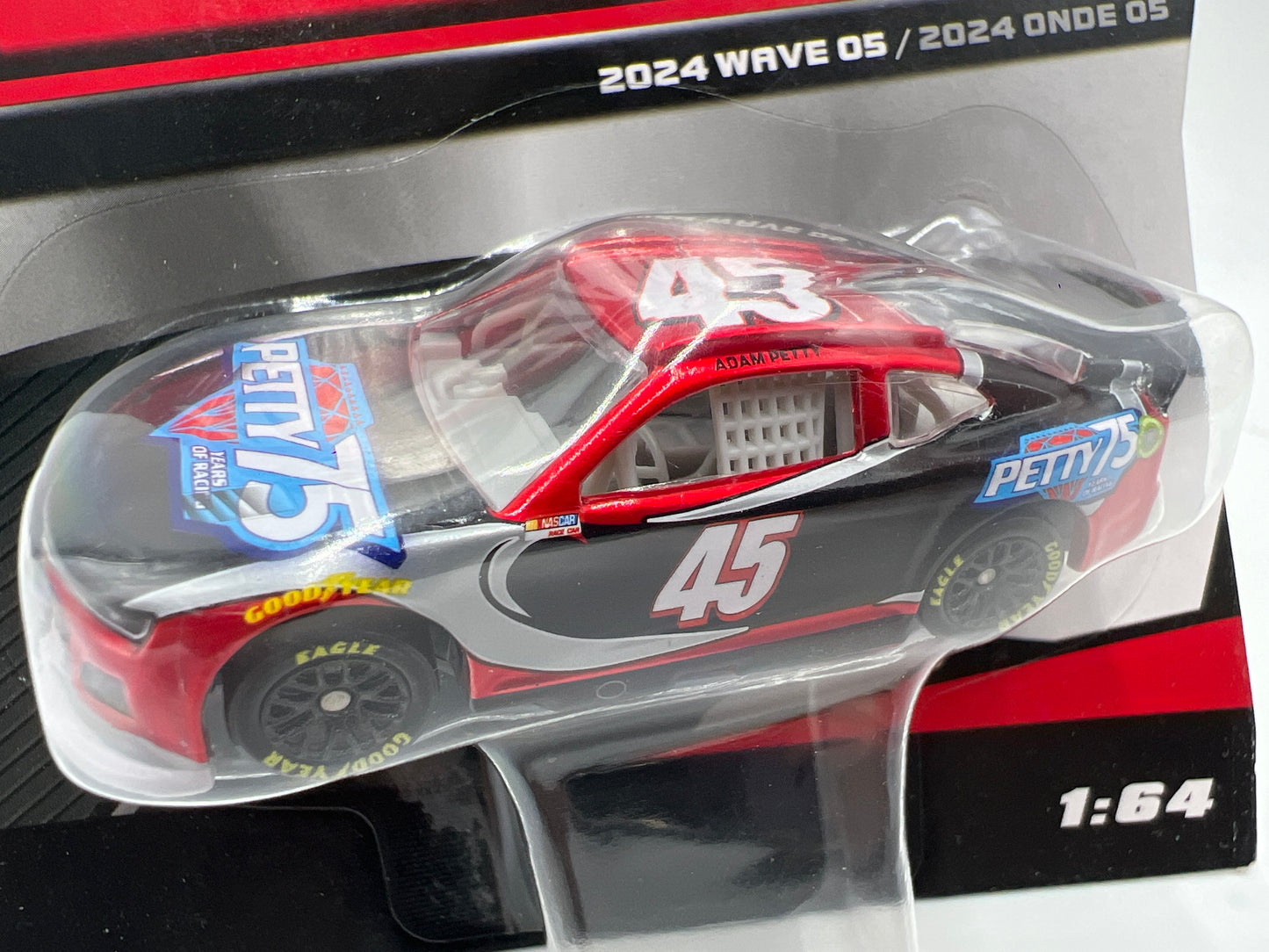2024 Nascar Authentics Wave 5 #45 Liquid Color Chase Adam Petty 75 Years Of Racing SR
