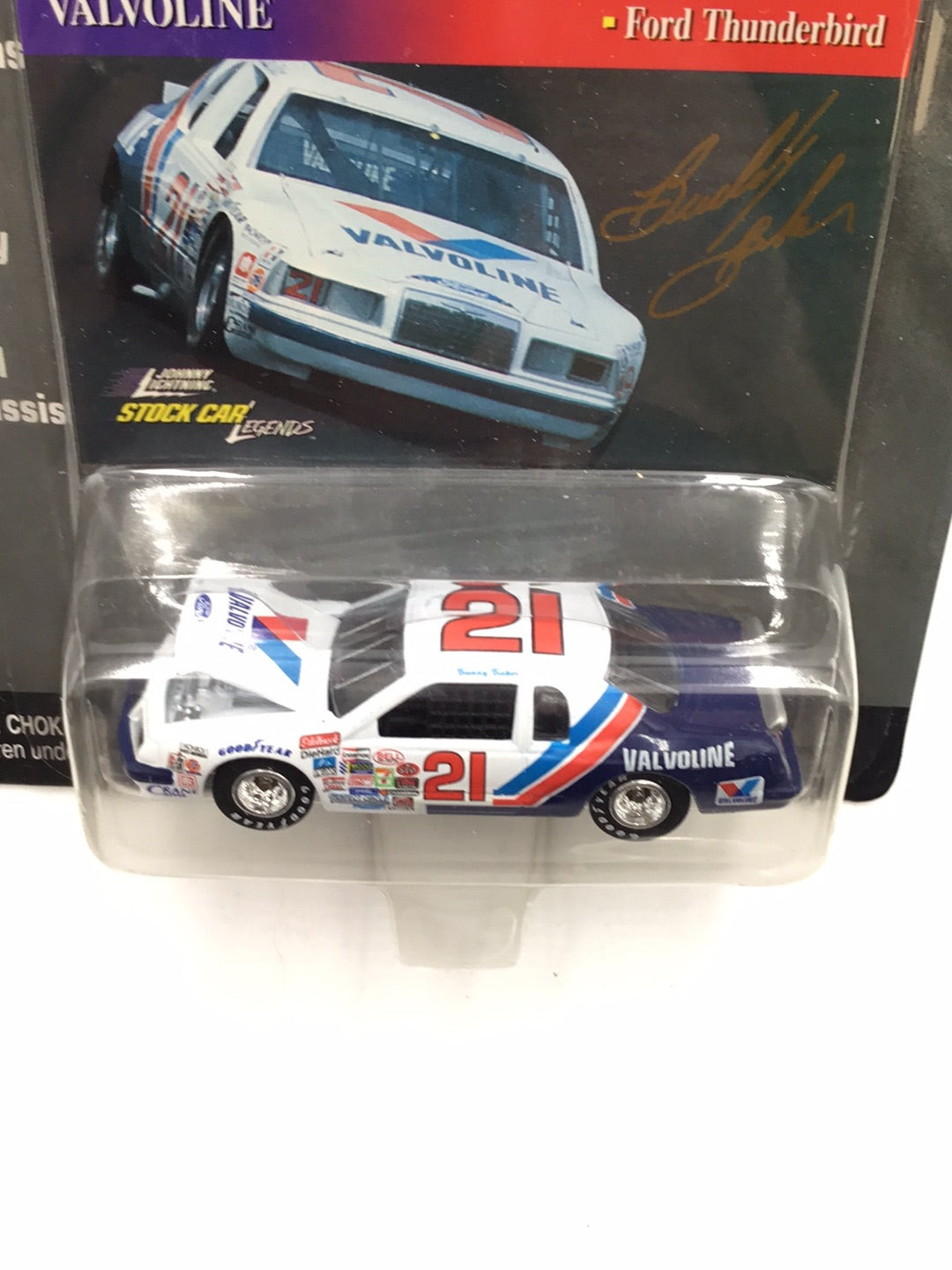 Johnny lightning Stock Car Legends #21 Buddy Baker Ford Thunderbird PP1