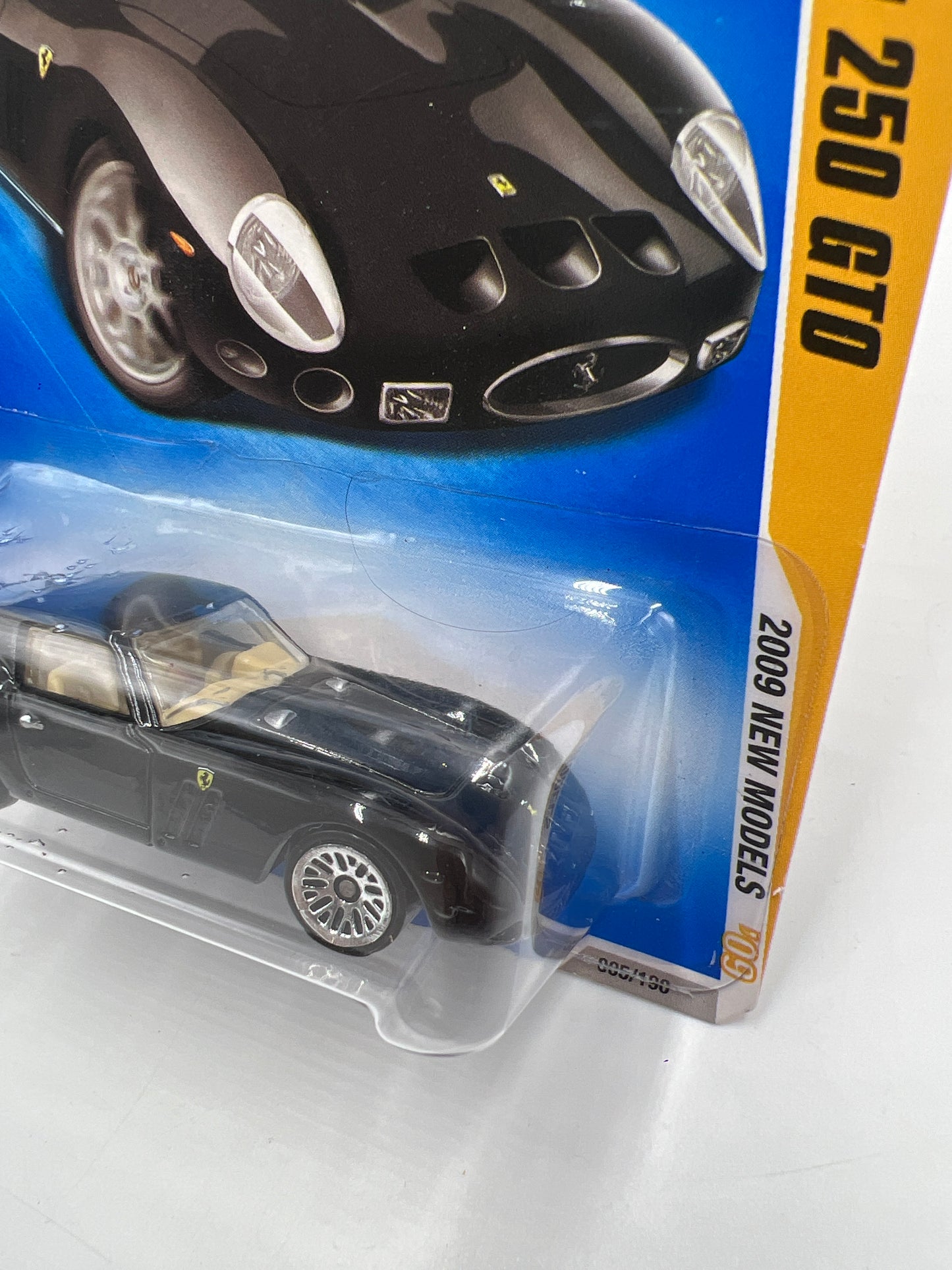 2009 Hot Wheels New Models #005 Ferrari 250 GTO Black