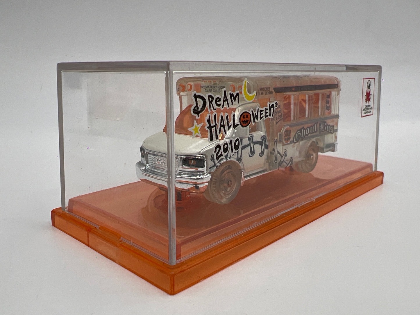 Matchbox Dream Halloween 2010 CAAF Charity Car GMC Ghoul School Bus