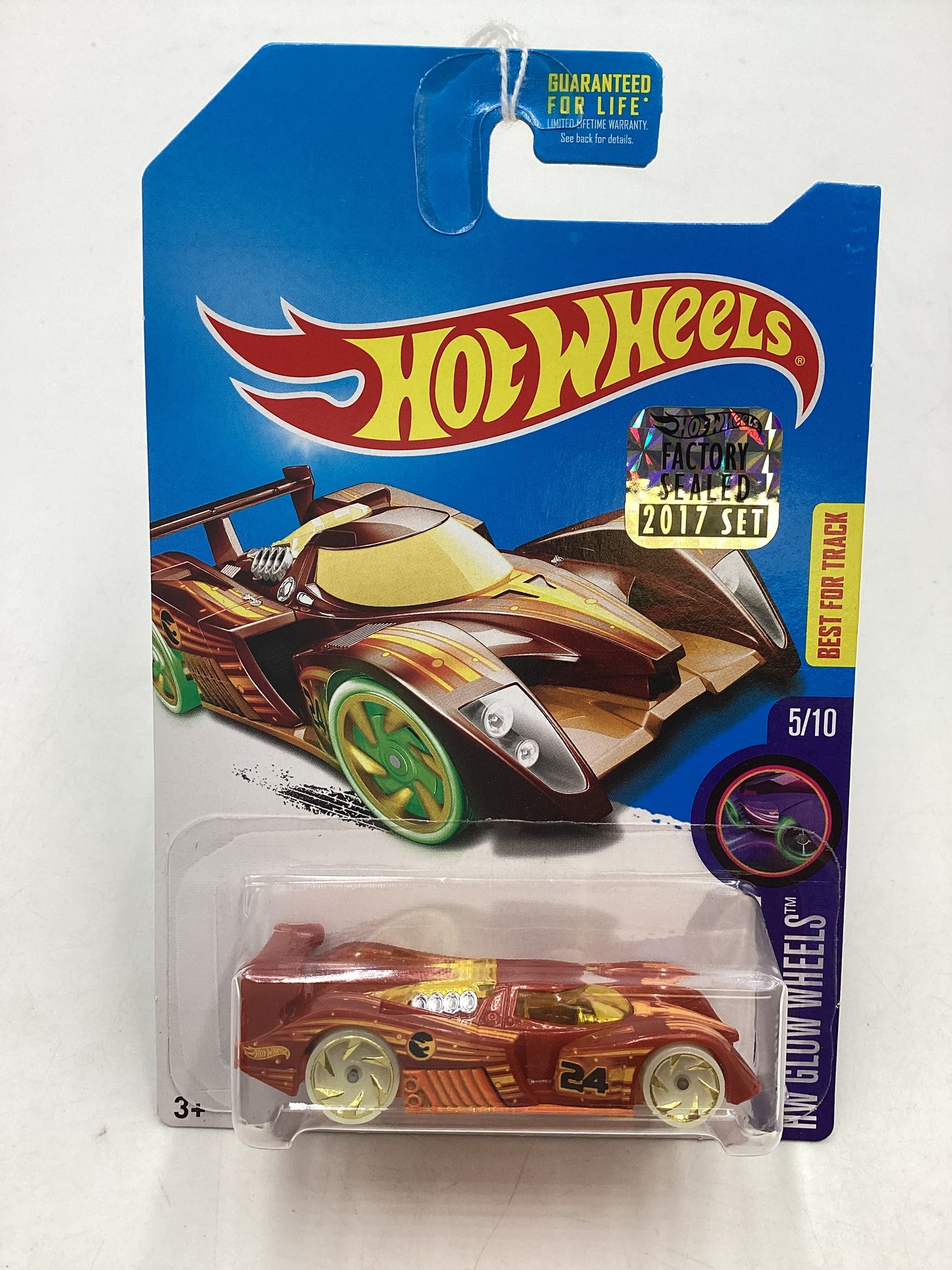 2017 Hot wheels Treasure Hunt Factory Sealed 24 Ours Orange 276D