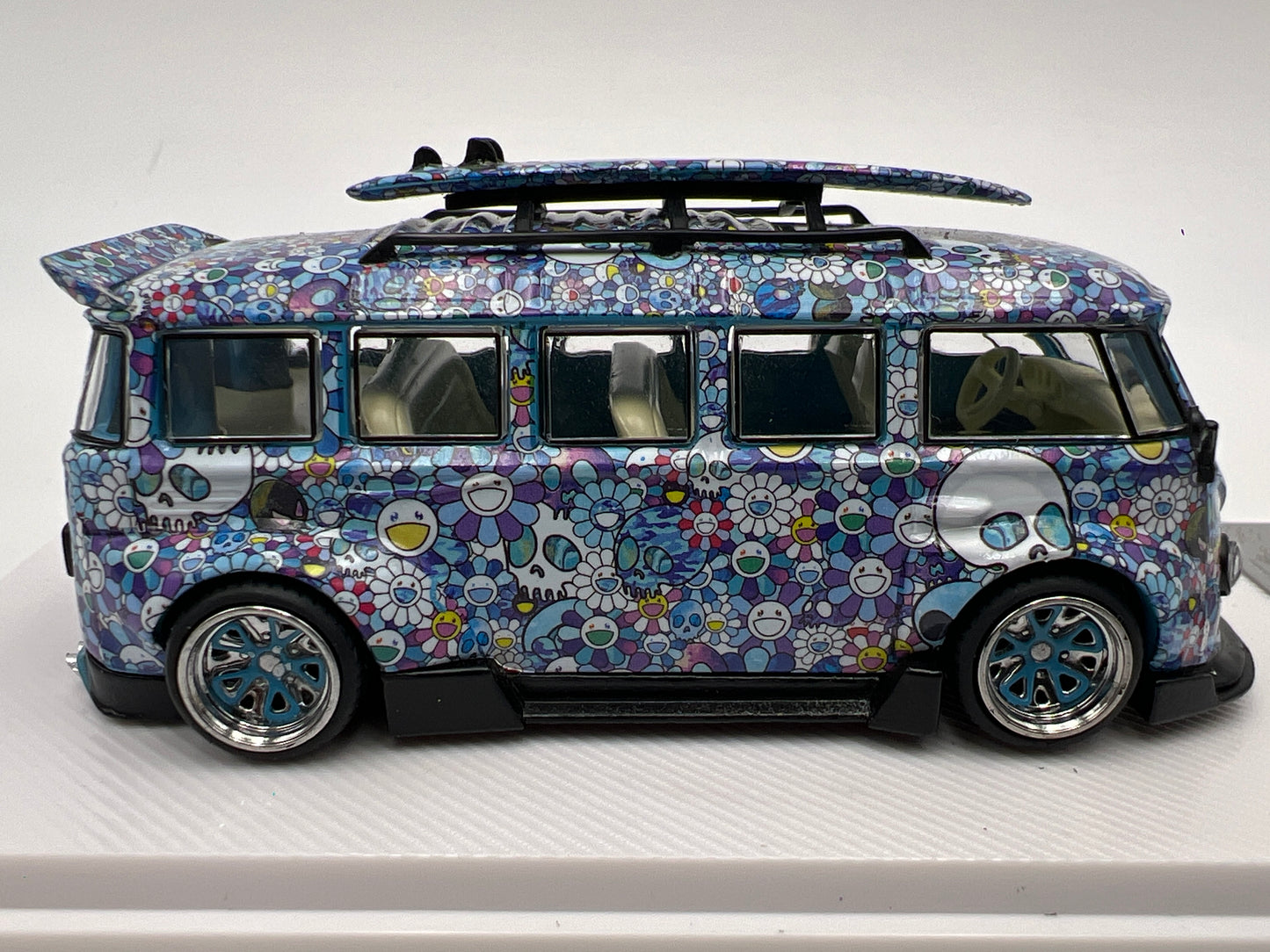 Liberty 64 VW T1 Kombi Camper Van Blue Sunflower