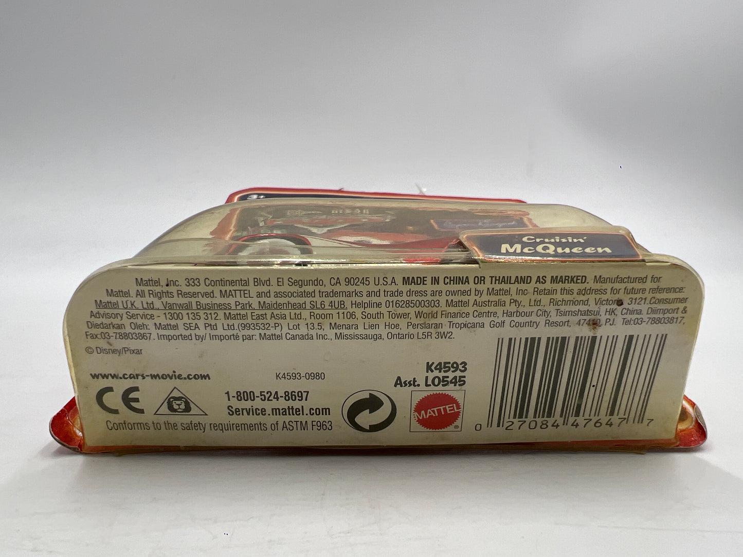 Disney Pixar Cars Supercharged Cruisin McQueen