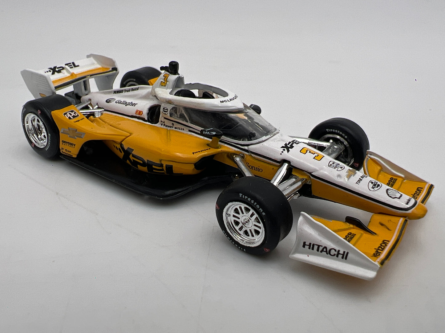 IXO Models 1/64 NTT Indycar Series Scott McLaughlin #3 Xpel