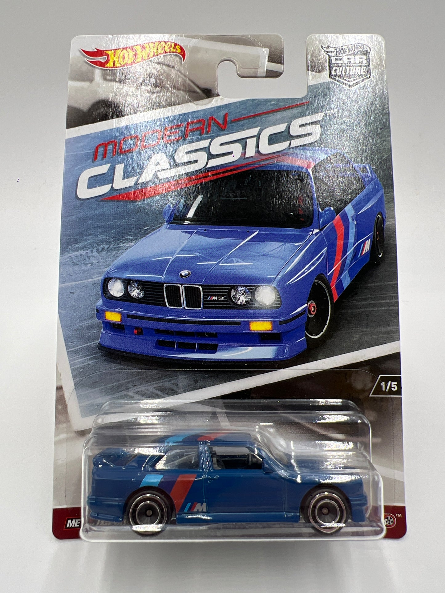 Hot Wheels Premium Car Culture Modern Classics #1 92 BMW M3 Blue W/Protector
