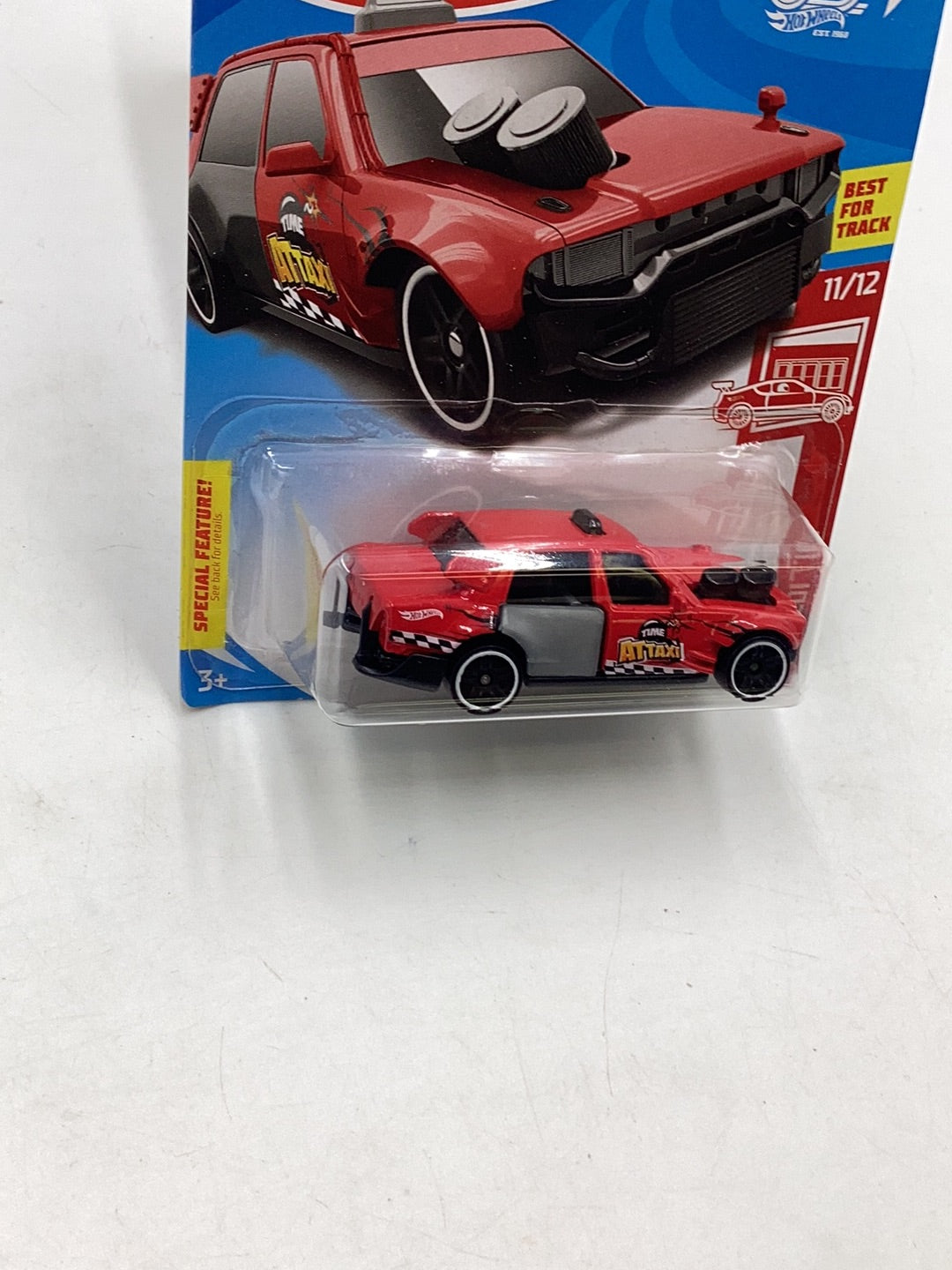 2018 Hot wheels Red edition Time Attaxi 151H