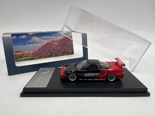 Fuji 1/64 Honda NSX Advan Red/Black