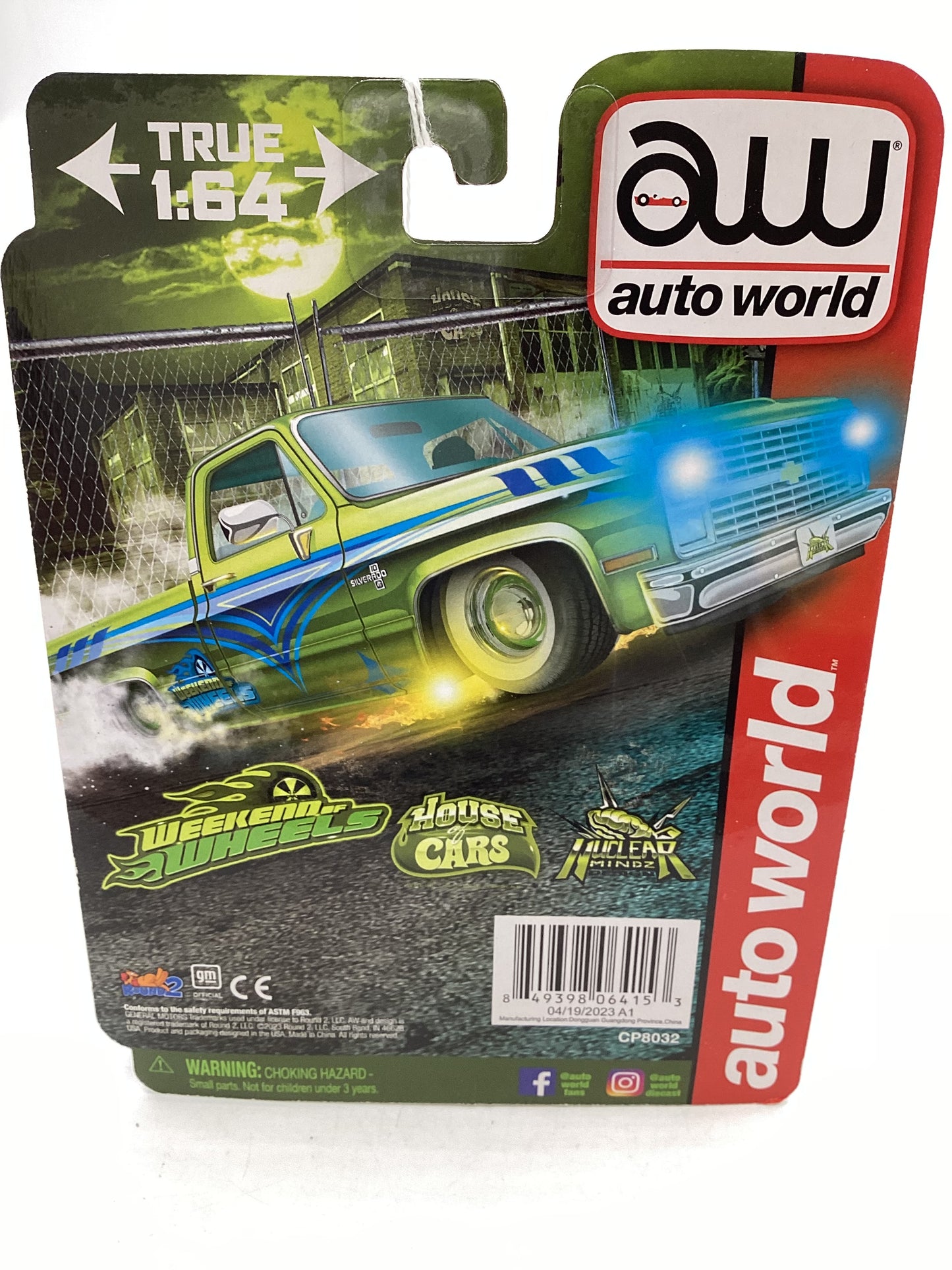 Auto World x HOC Weekend of Wheels Exclusive 1983 Chevy Silverado Green 185E