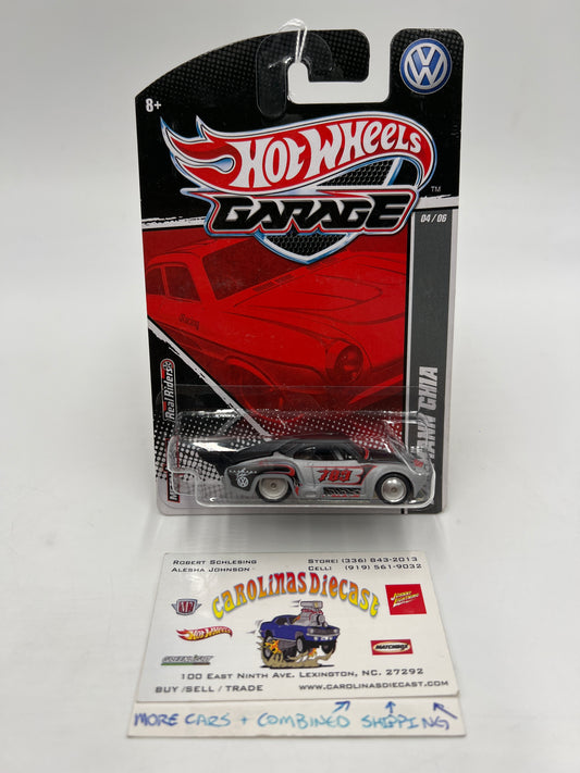 Hot Wheels Premium Garage Volkswagen Series #4 Karmann Ghia Silver/Black