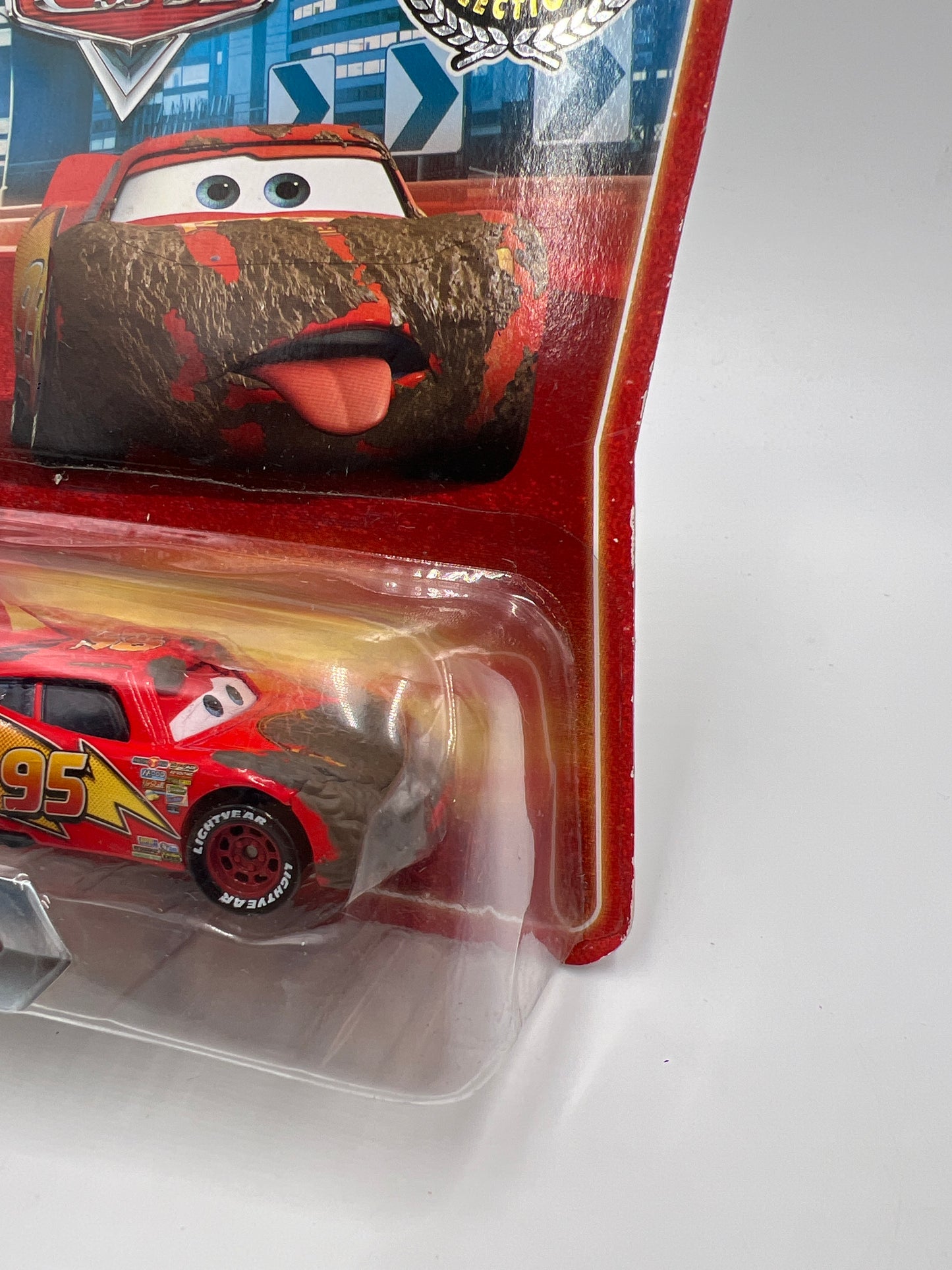 Disney Pixar Cars Target Exclusive Final Lap Collection #107 Muddy Lightning McQueen