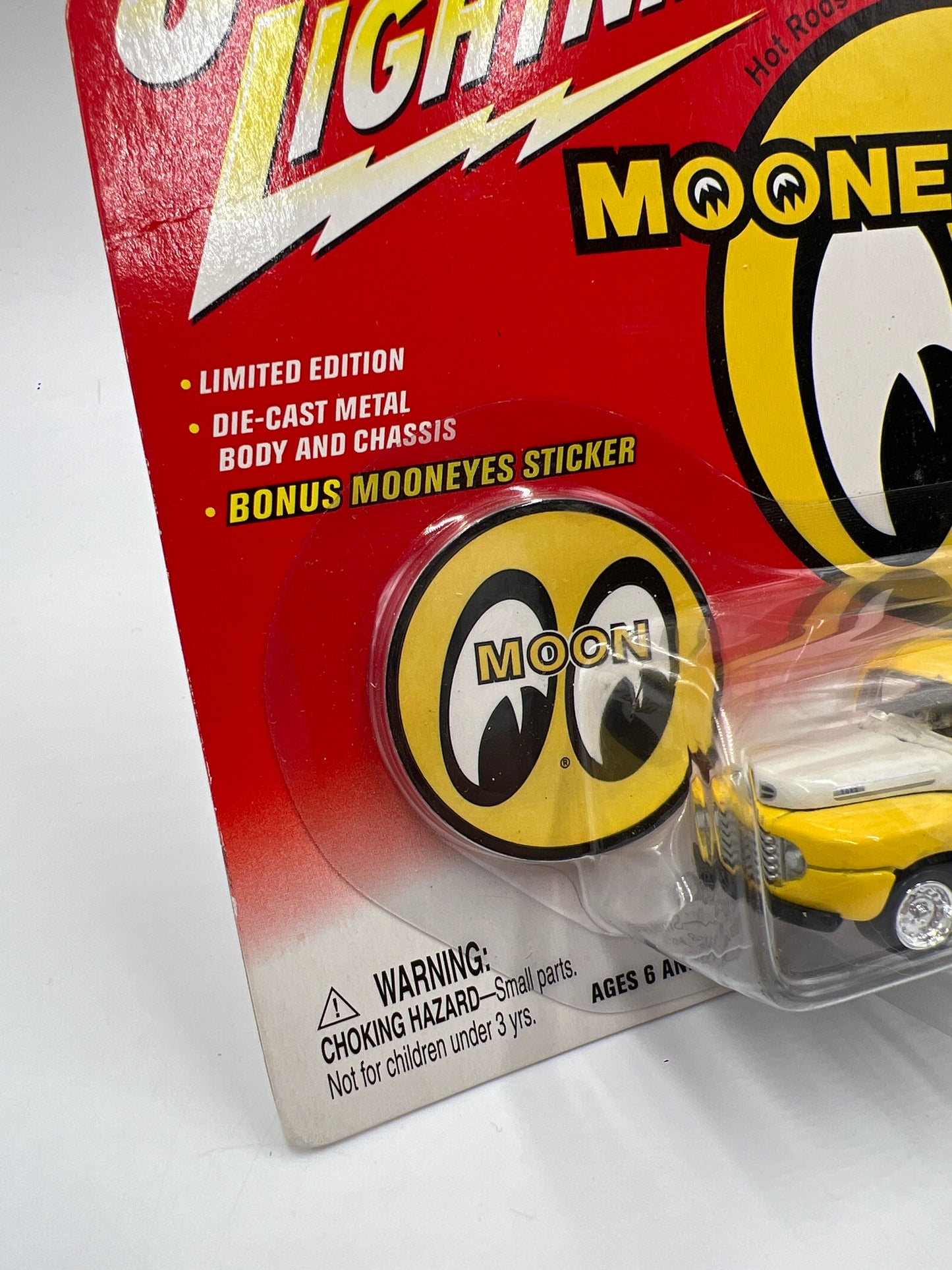 Johnny Lightning Mooneyes 1950 Ford F-1 Pickup Yellow 220B