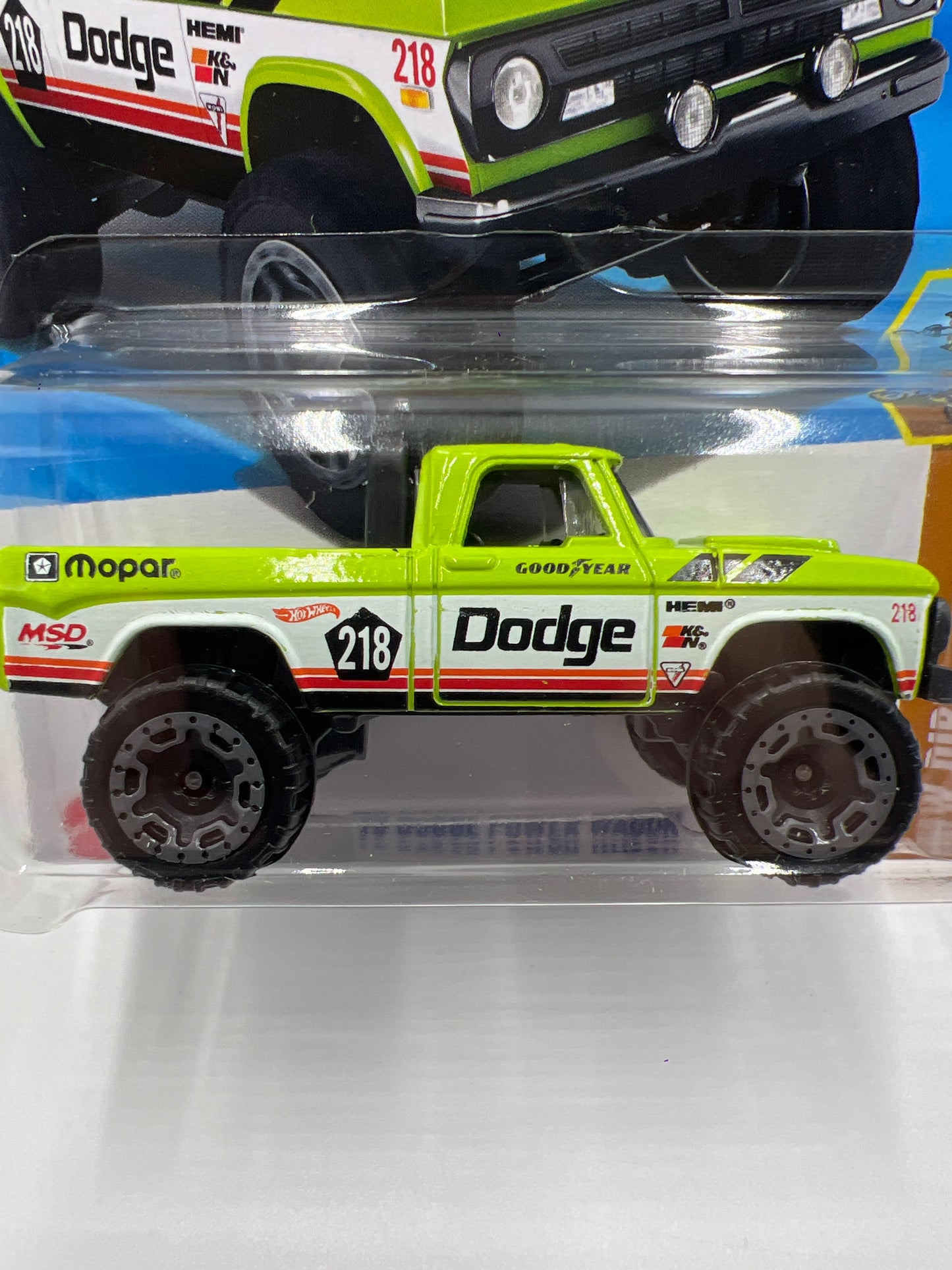 2025 Hot Wheels C Case #56 70 Dodge Power Wagon Green 36B