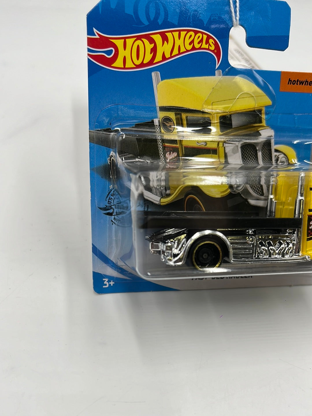 Hot Wheels 2019 Treasure Hunt Fast Bed Hauler Short Card