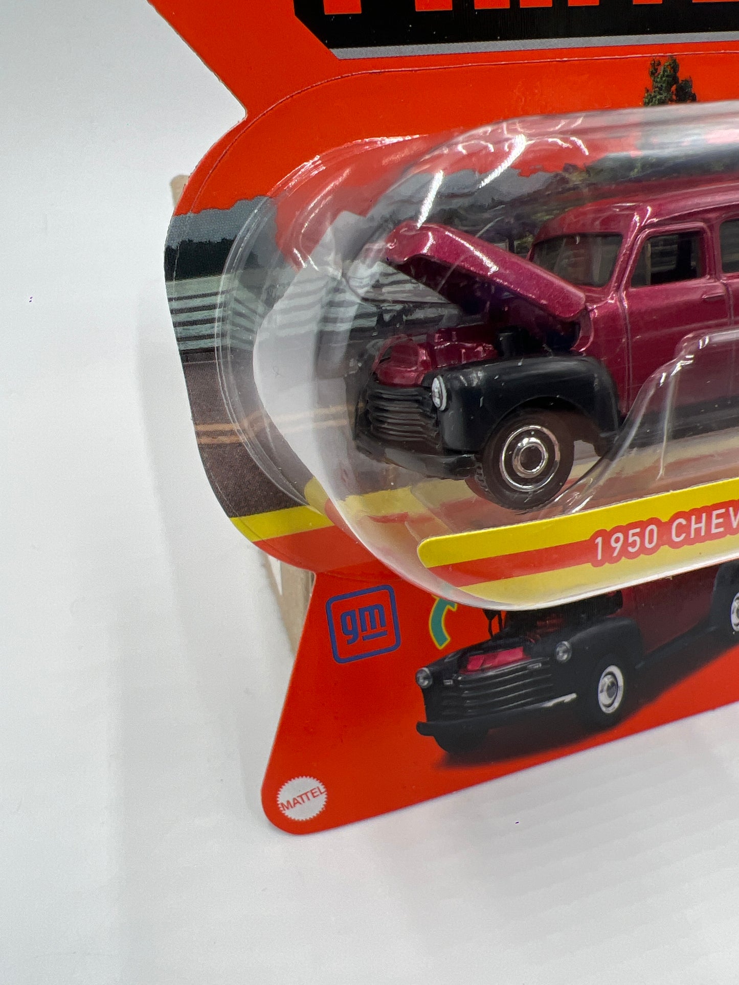 Matchbox Moving Parts #28 1950 Chevy Suburban Red 162F
