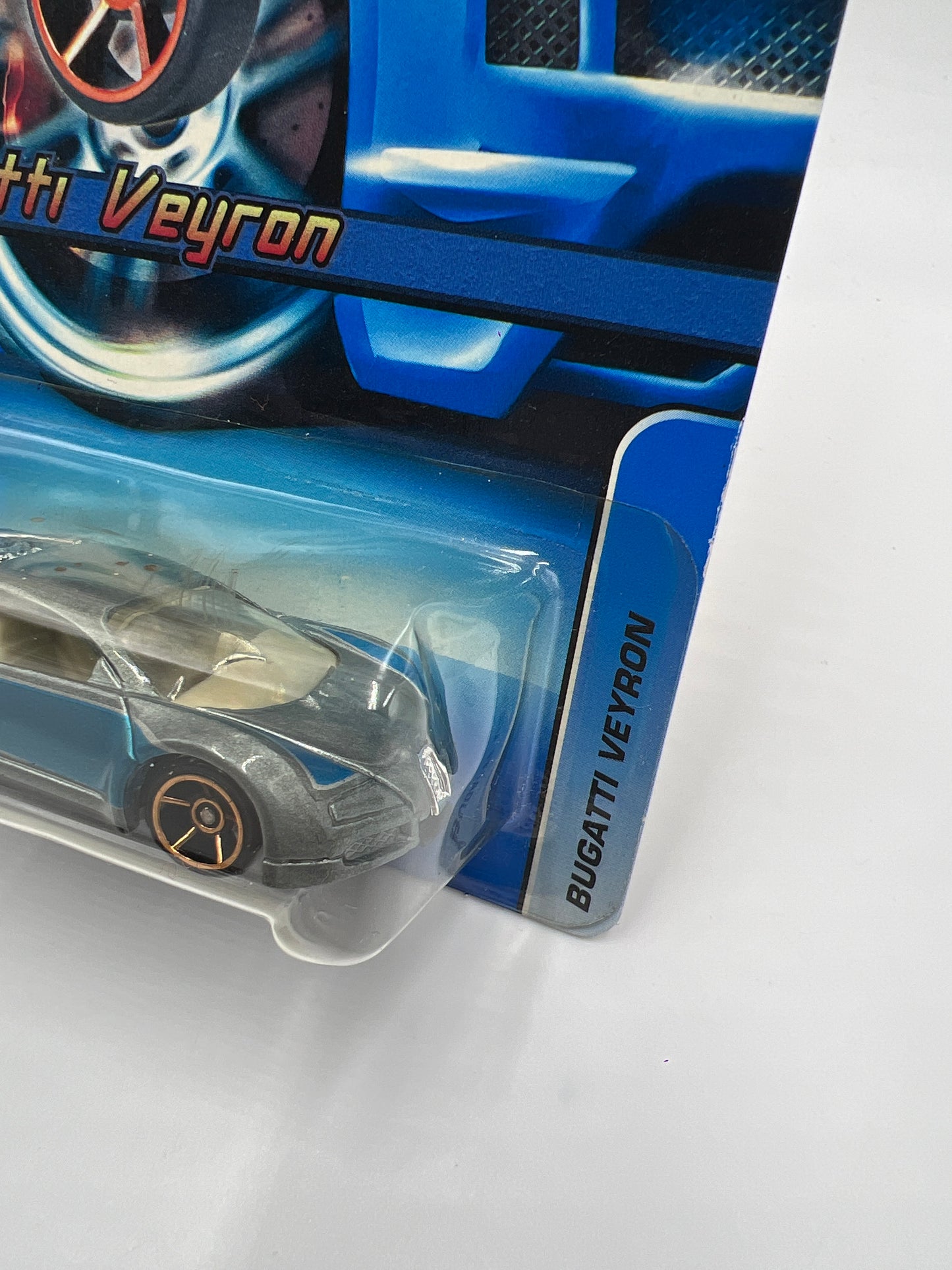 2006 Hot Wheels Faster Than Ever #144 Bugatti Veyron Silver FTE