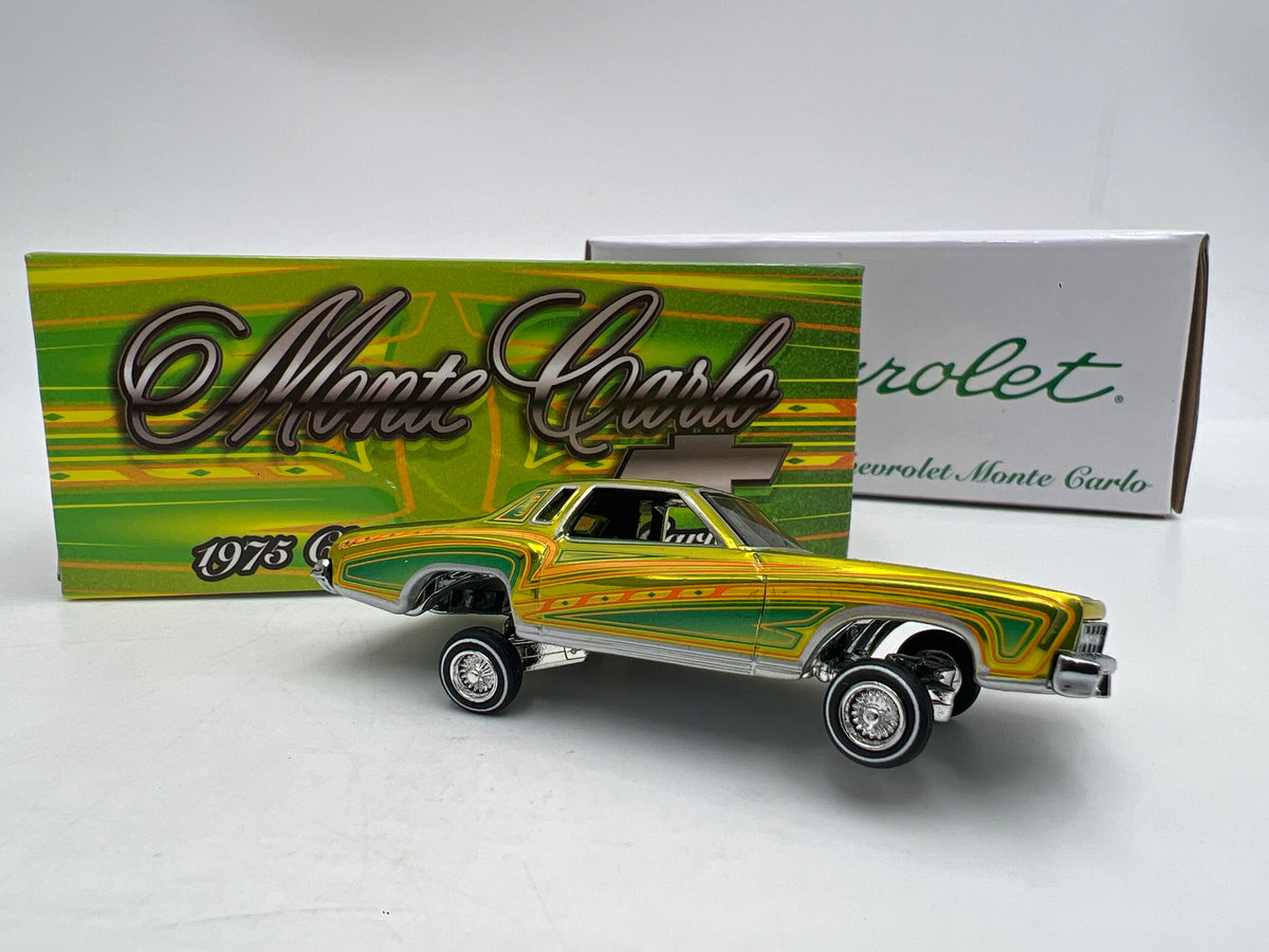 2023 Hot Wheels RLC Lowrider 1975 Chevrolet Monte Carlo Green