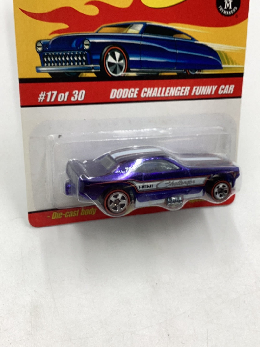 Hot Wheels Classics Series 3 #17 Dodge Challenger Funny Car 157B