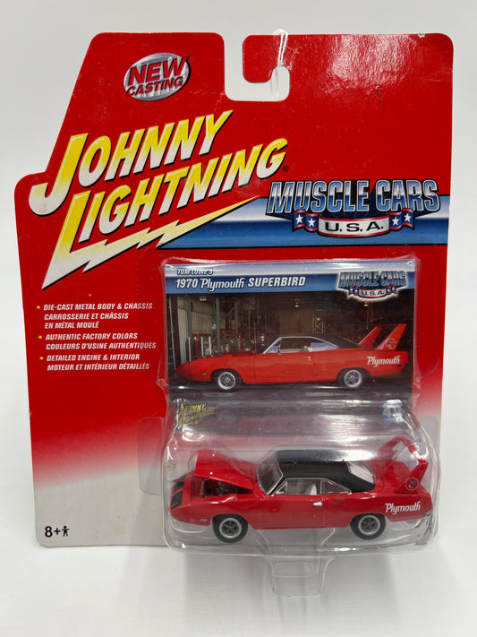 Johnny Lightning Muscle Cars USA #48 1970 Plymouth Superbird Red 219A