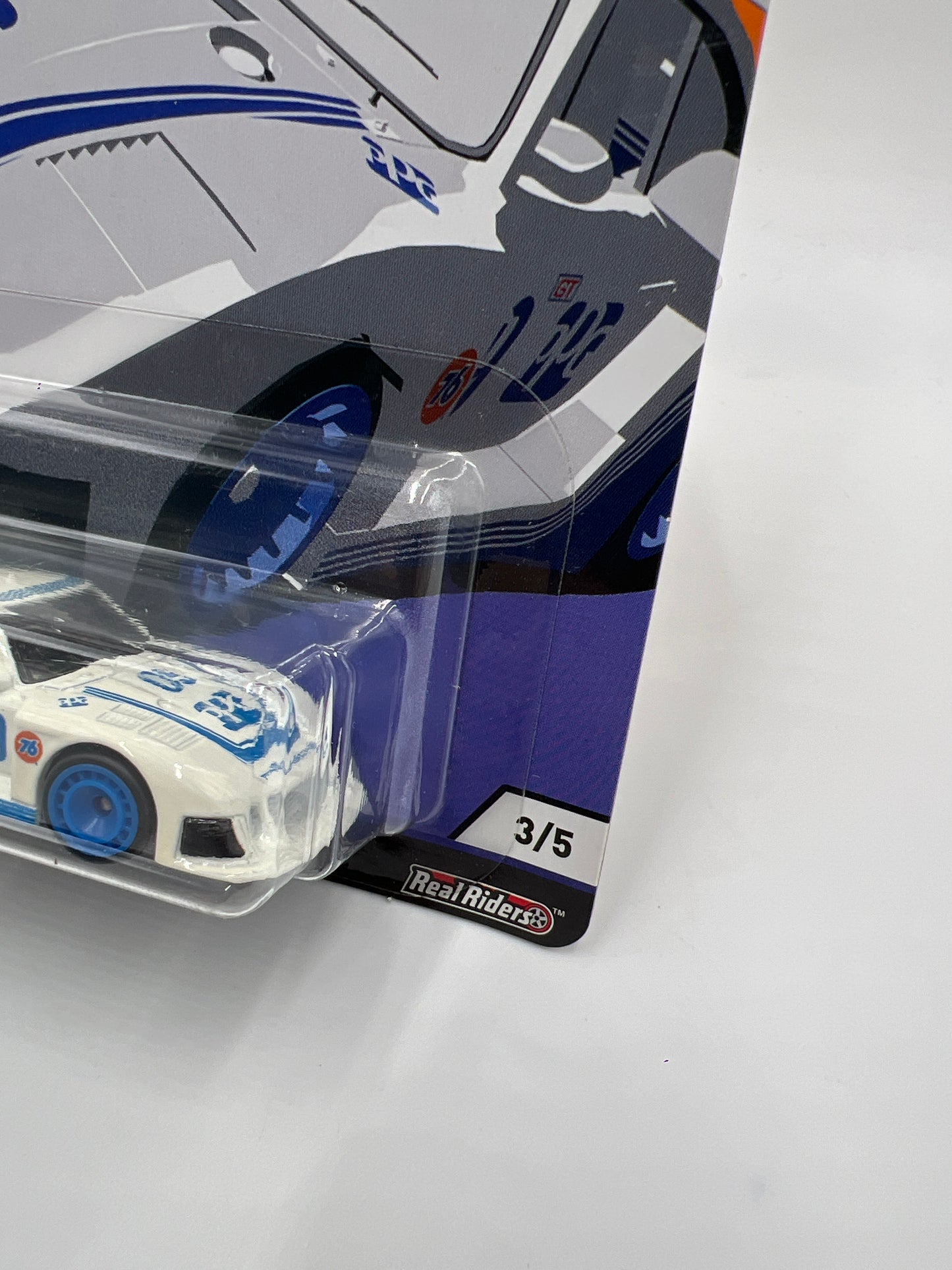 Hot Wheels Premium Silhouettes #3 78 Porsche 935-78 White/Blue 253A