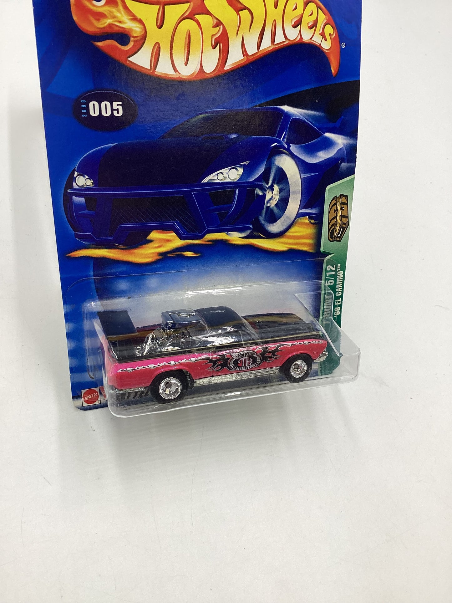 2003 Hot Wheels Treasure Hunt #5 68 El Camino 277B