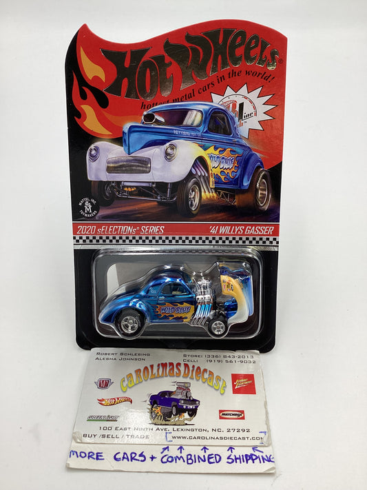 Hot Wheels RLC sELECTIONs Series 41 Willys Gasser Blue