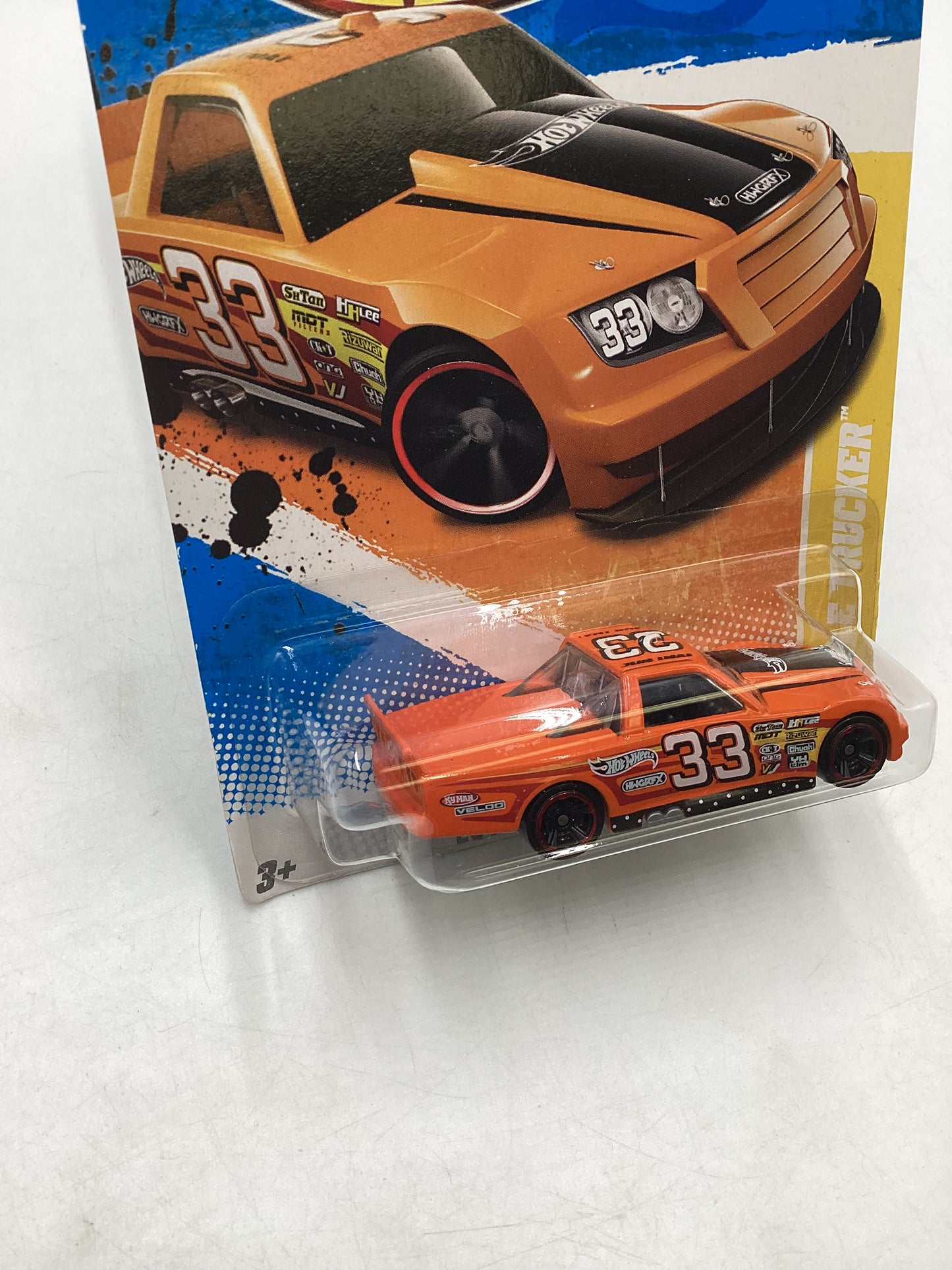 2011 Hot Wheels #46 Circle Tracker Orange 50F