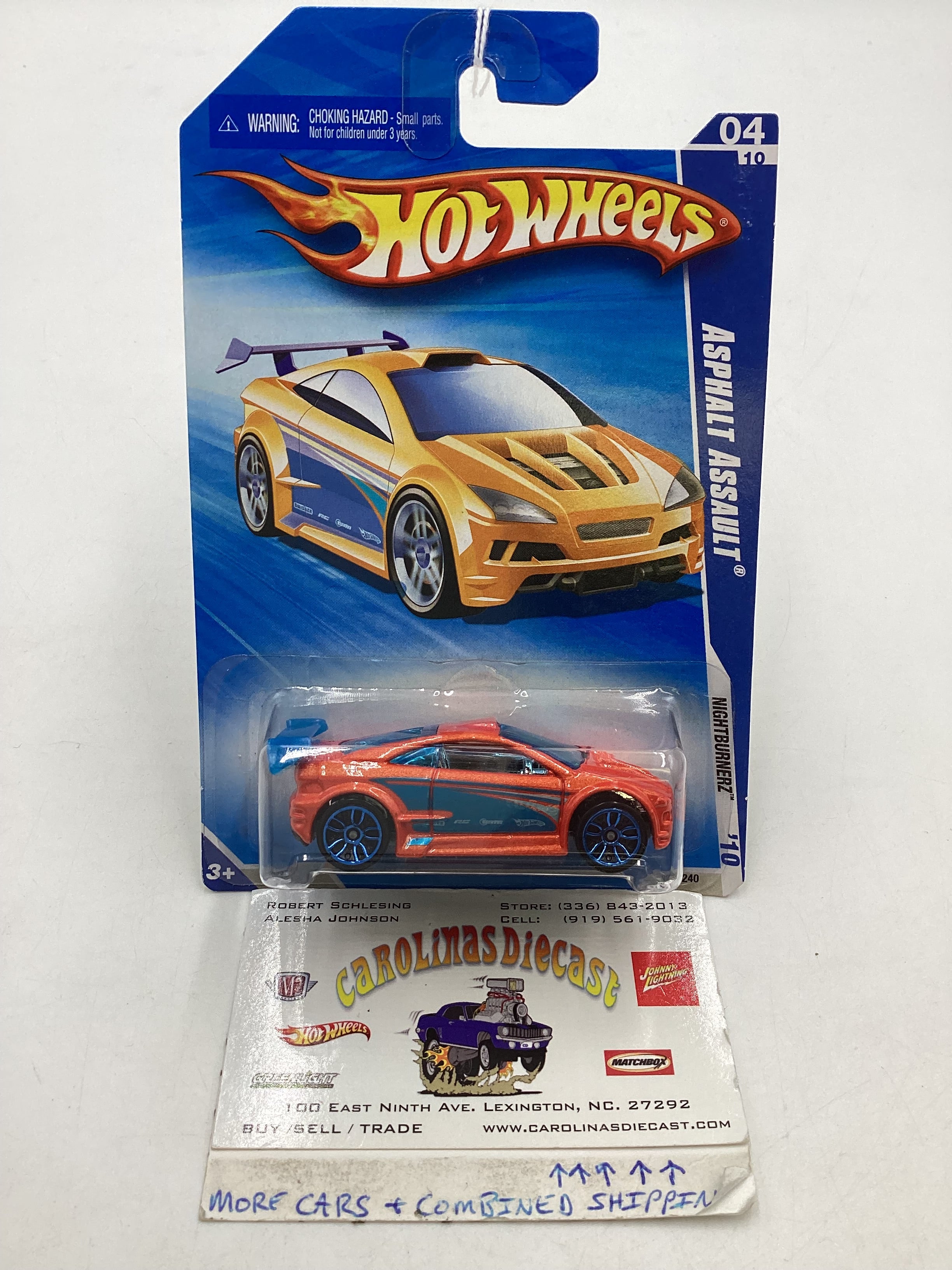 2010 Hot Wheels #092 Orange Asphalt Assault 88i – carolinasdiecast