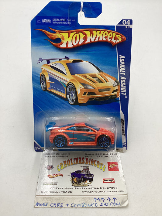 2010 Hot Wheels #092 Orange Asphalt Assault 88i