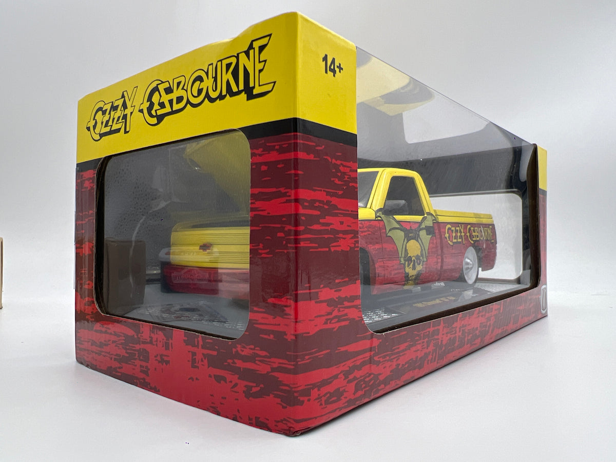 M2 Machines 1/24 Scale S45 Rock Legends Ozzy Osbourne 1991 Chevrolet SS 454 Yellow/Red