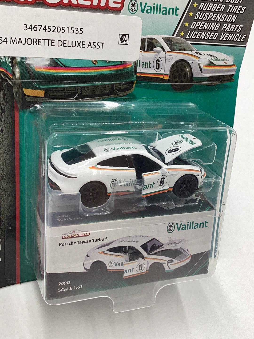 Majorette Porsche Edition Porsche Taycan Turbo S 114G