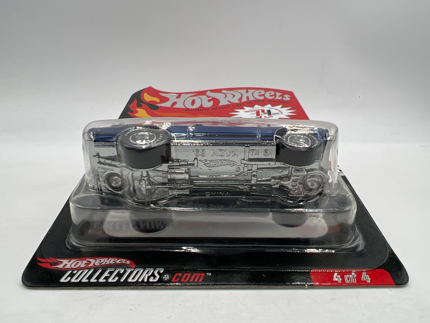 2005 Hot Wheels RLC sELECTIONs Series 2380/7950 68 Nova Dark Blue W/Protector