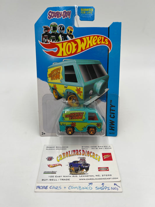 2014 Hot Wheels City #84 The Mystery Machine
