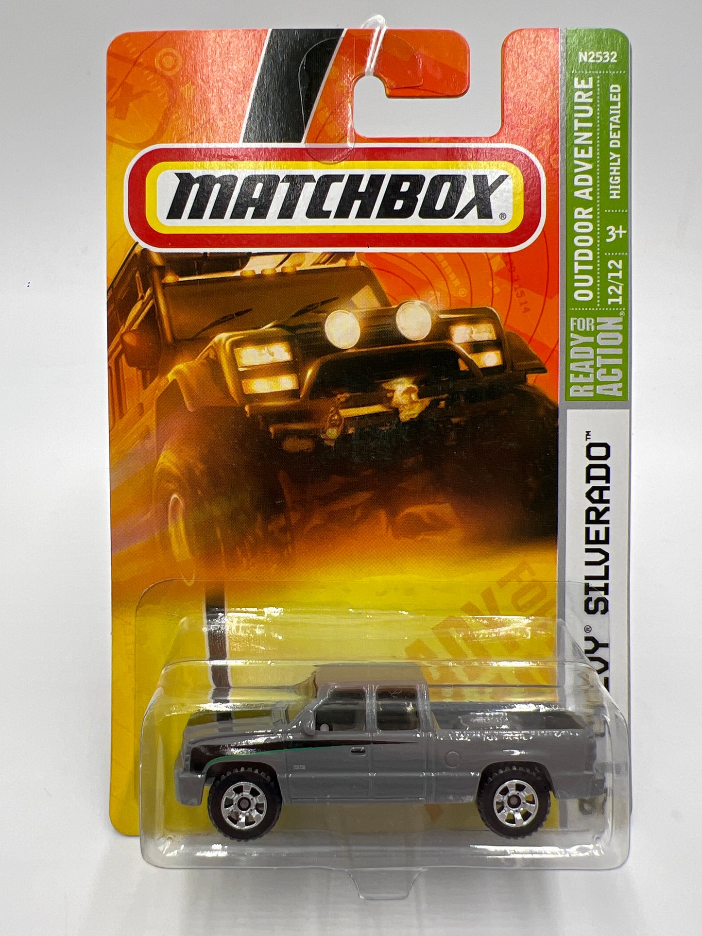 Matchbox Outdoor Adventure #87 Chevy Silverado Gray
