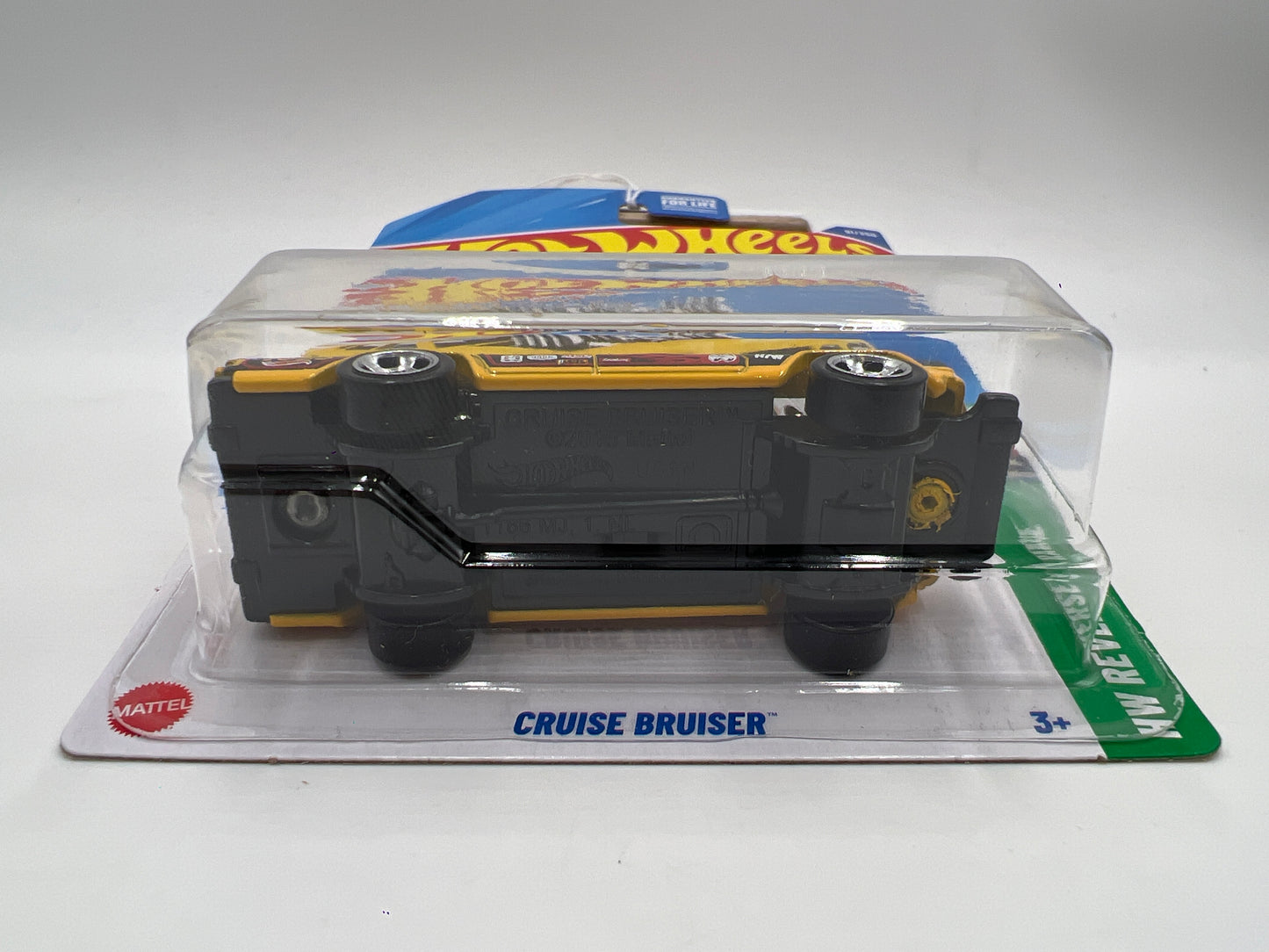 2025 Hot Wheels J Case Reverse Rake #91 Cruise Bruiser Yellow 64C
