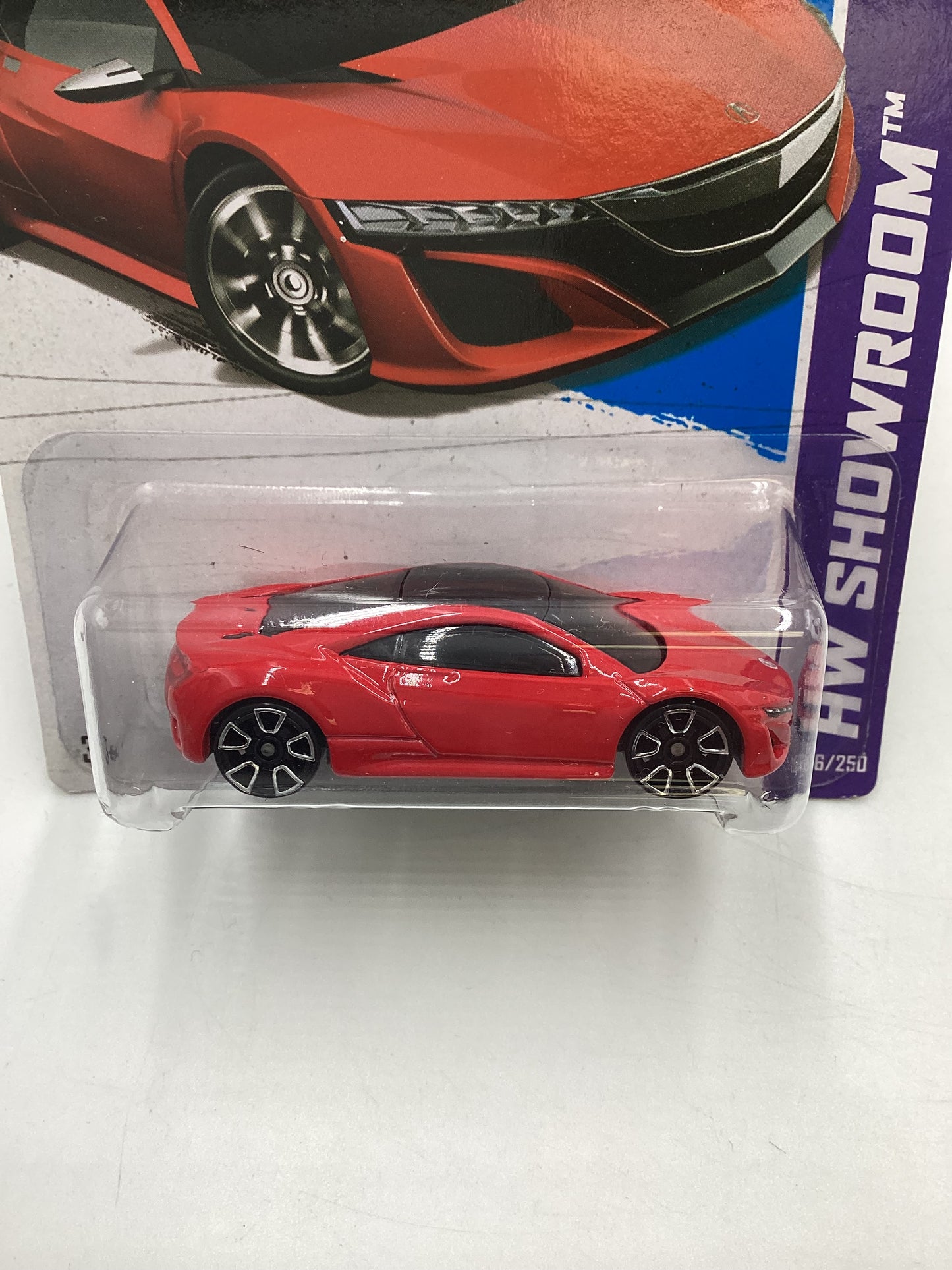 2013 Hot wheels Showroom #156 12 Acura NSX Concept Red 105C