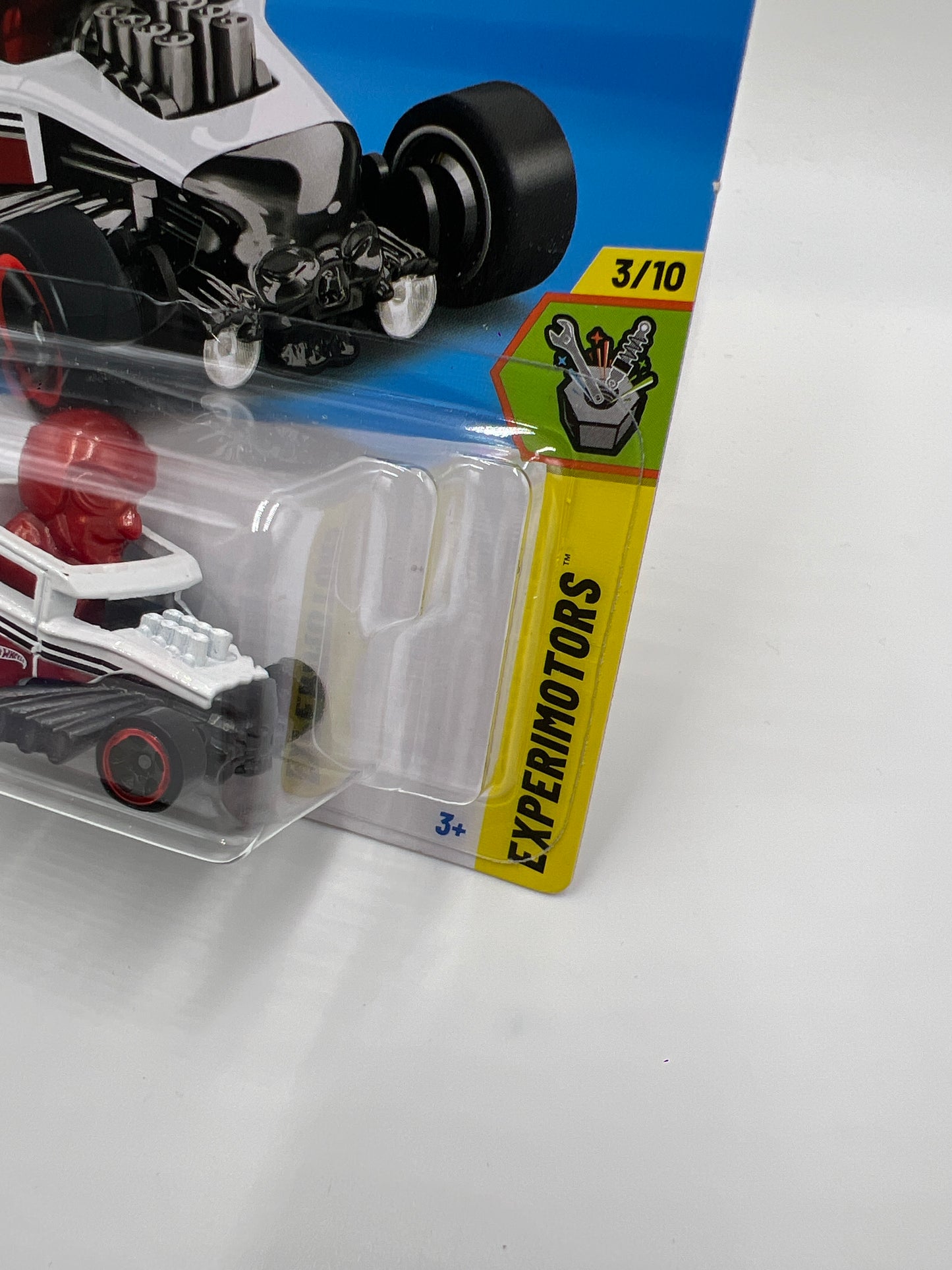 2025 Hot Wheels N Case Experimotors #118 Skull Shaker White