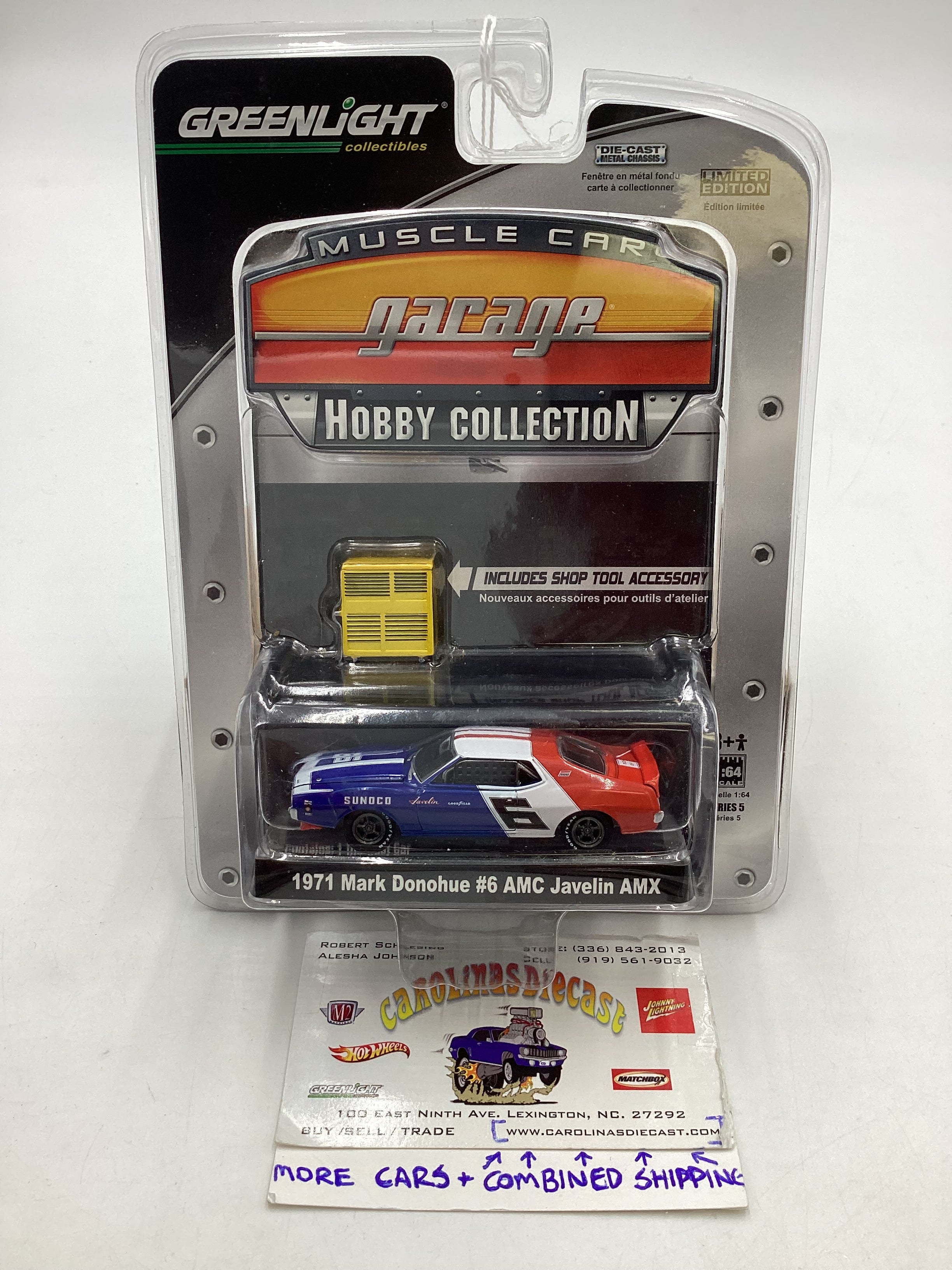 Hot factory Wheels vintage racing Mark Donohue 6