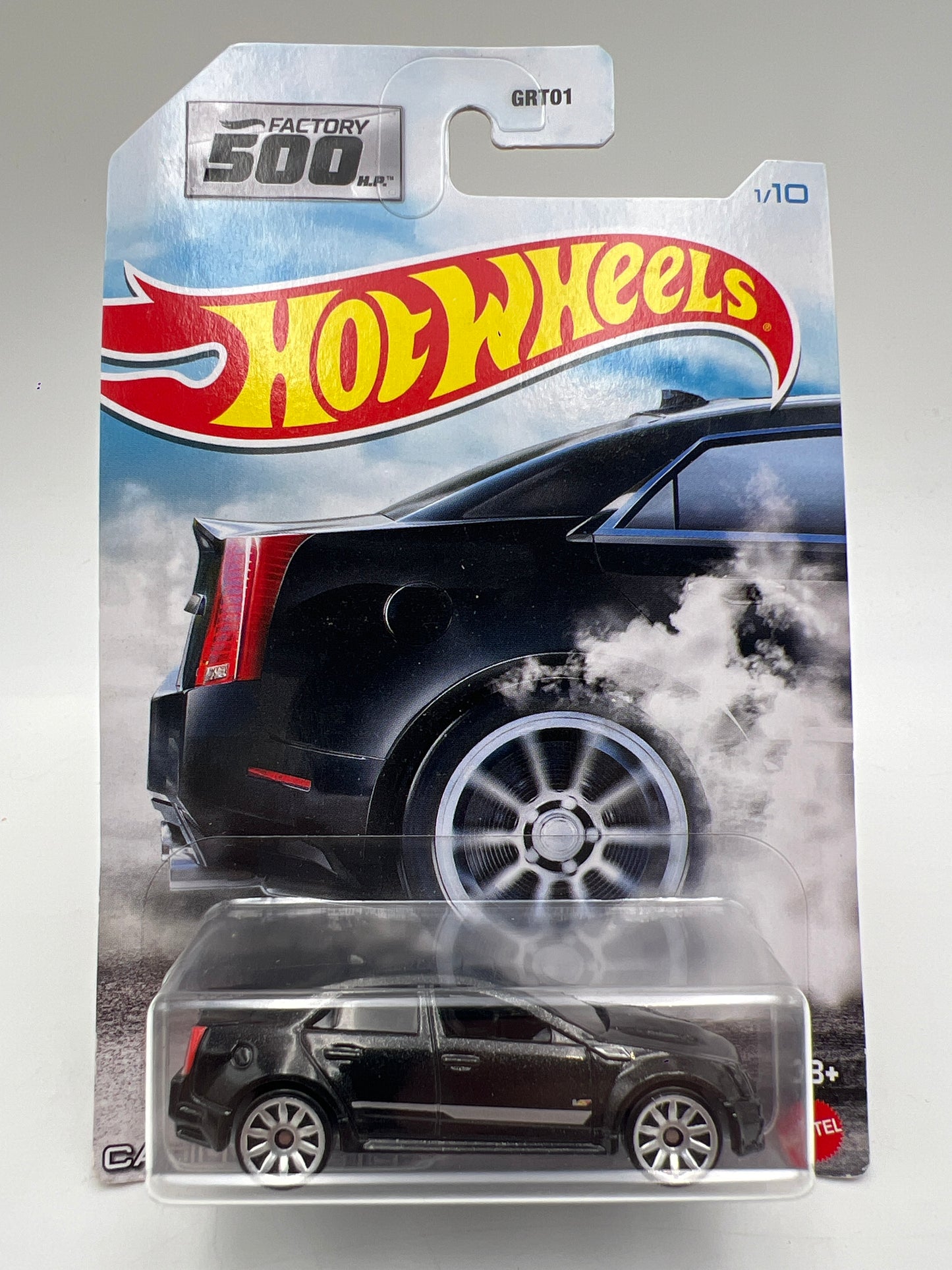 Hot Wheels Factory 500 HP #1 Cadillac CTS-V Black 167A