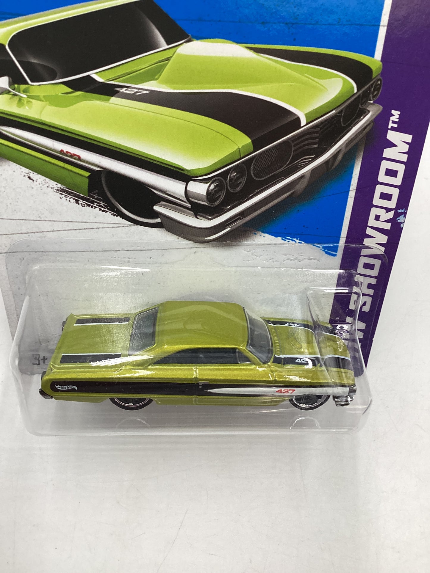 2013 Hot Wheels Kmart Exclusive #113 Custom 64 Galaxie 500 Green 237A