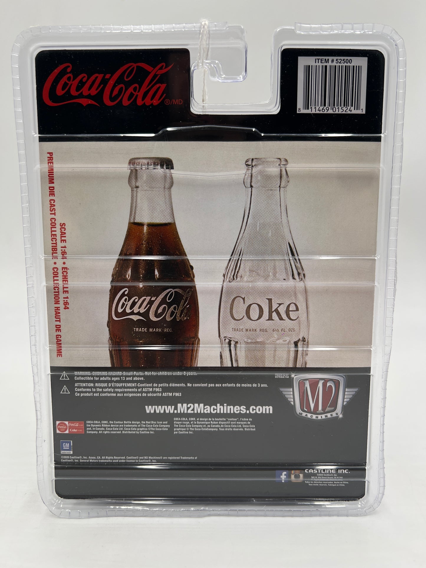 M2 Machines Coca Cola CHASE 1973 Chevrolet Cheyenne 10 White A04