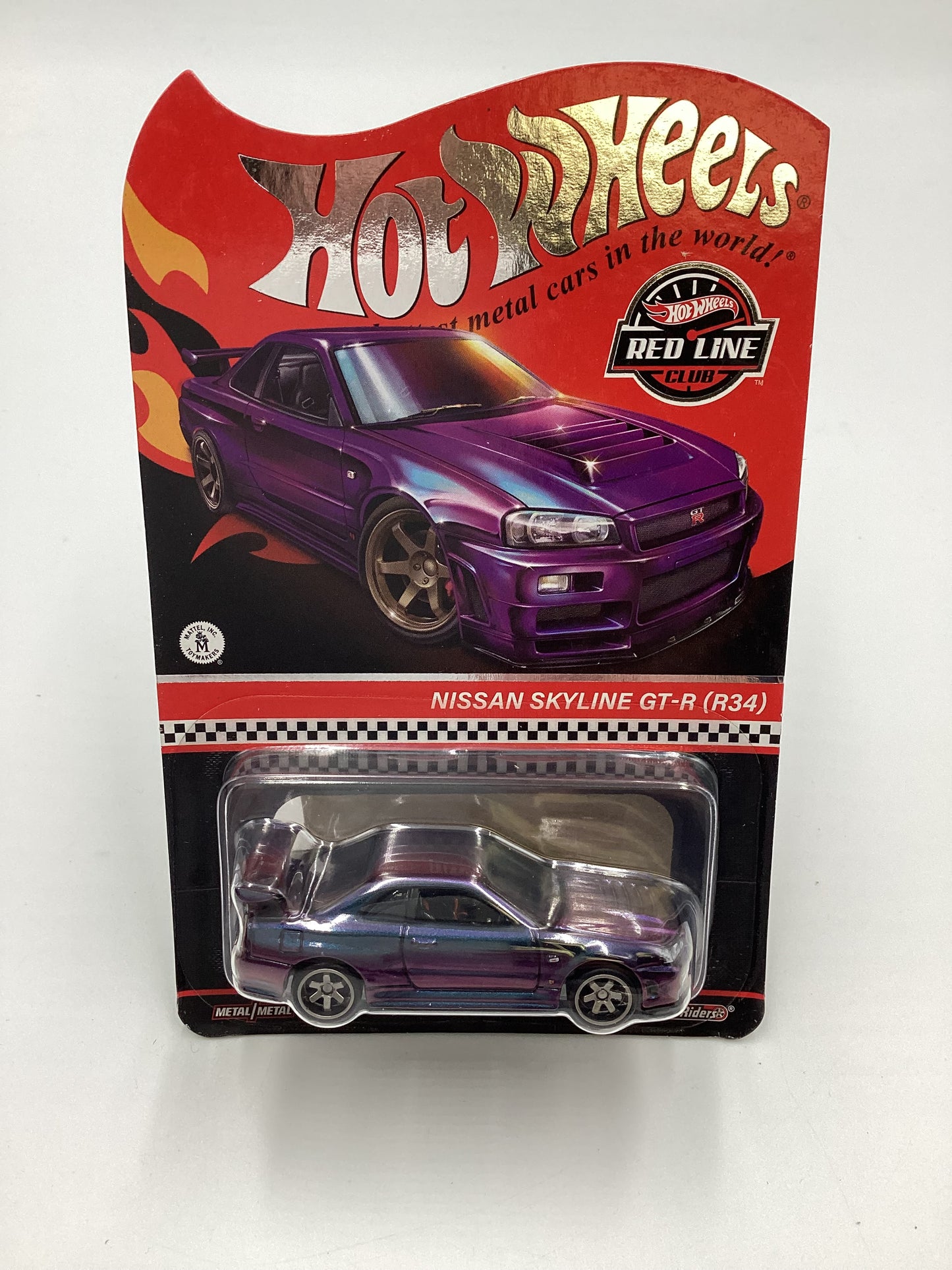 2024 Hot Wheels RLC Nissan Skyline GT-R R34 Chameleon W/Protector