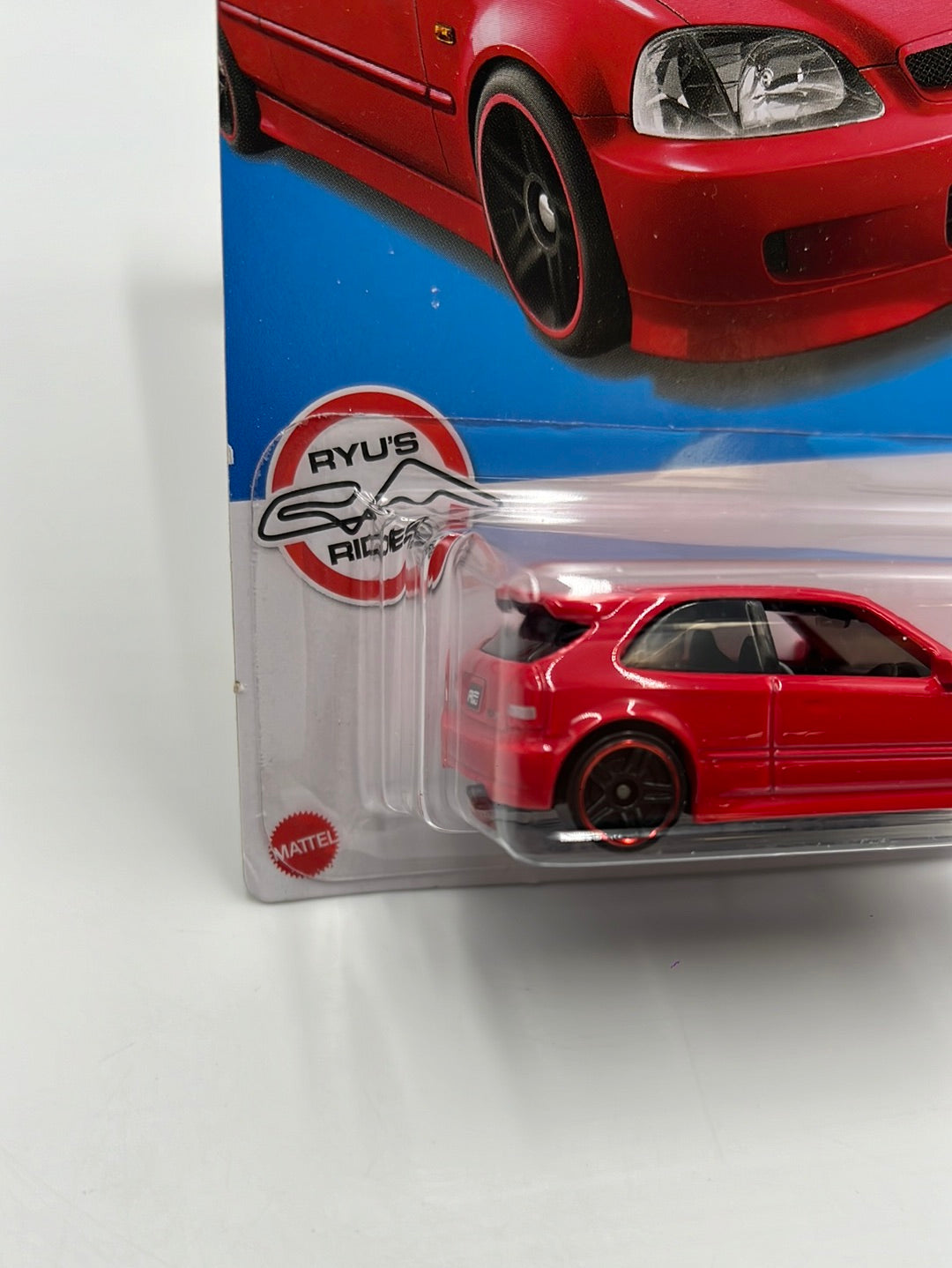 Hot Wheels 2022 Red Edition #125 ‘99 Honda Civic Type R (EK9)