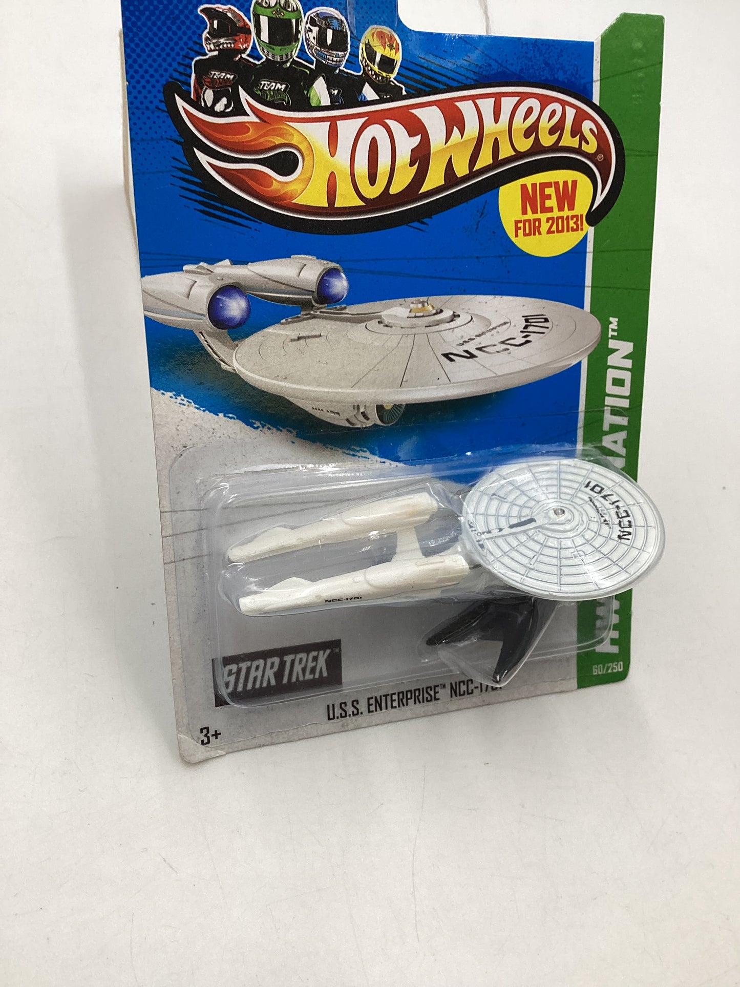 2013 Hot wheels #60 U.S.S. Enterprise NCC-1701 122C