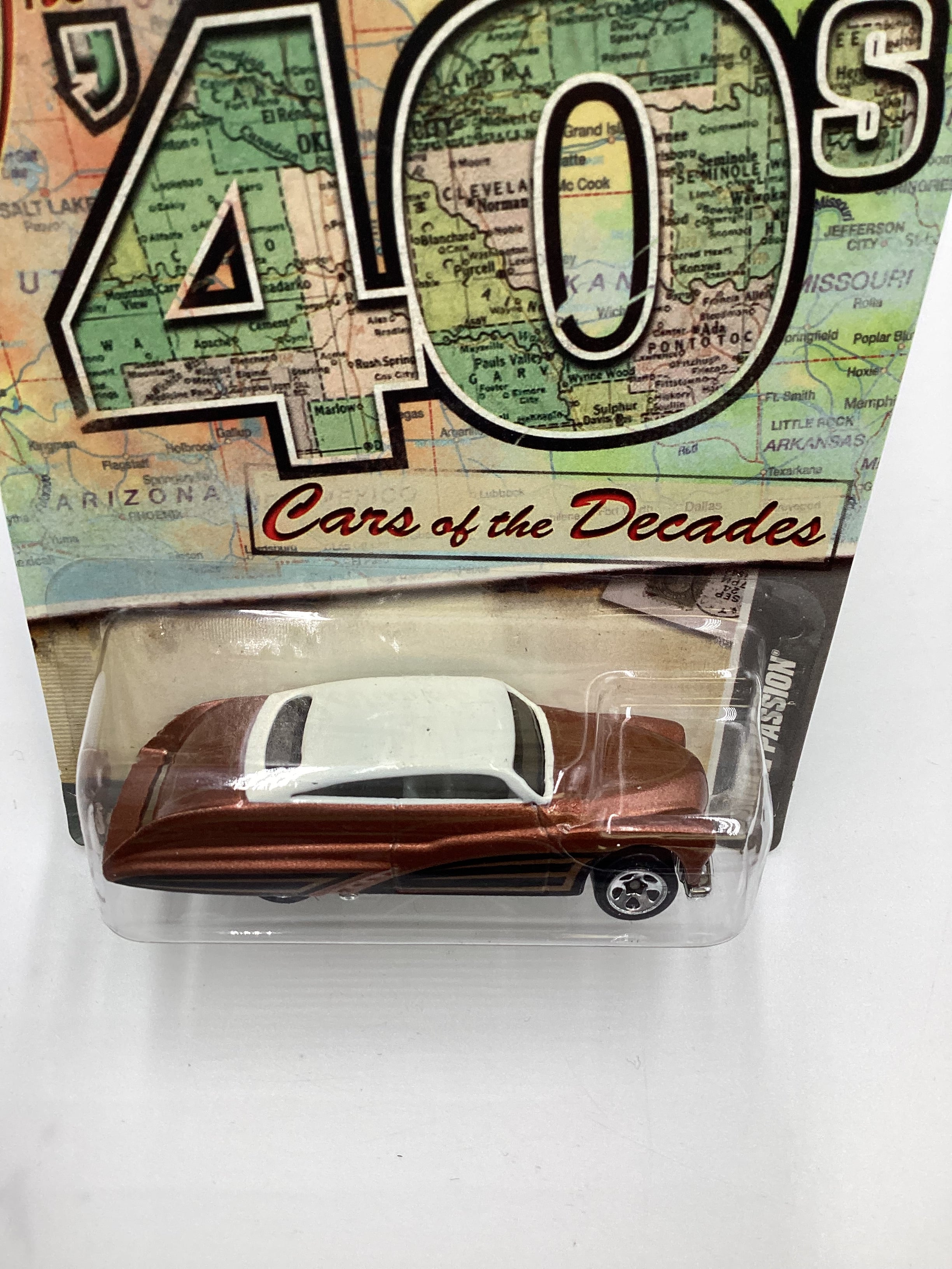 2011 Hot Wheels Cars of the Decades The 40s #8 Purple Passion