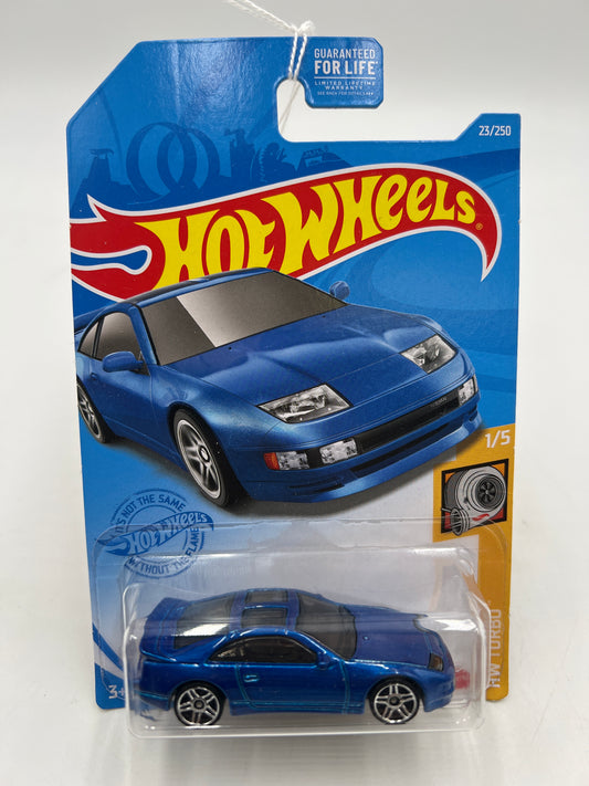 2021 Hot Wheels Turbo #23 Nissan 300ZX Twin Turbo Blue 81E