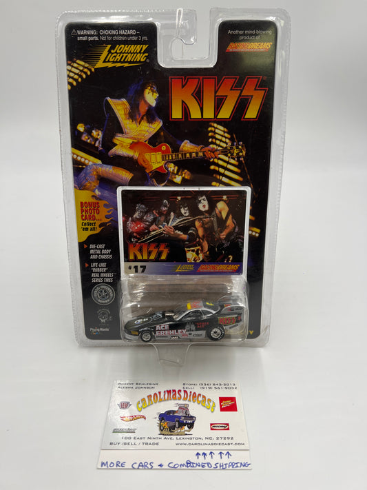 Johnny Lightning Racing Dreams KISS #17 Ace Frehley Funny Car Black 223H