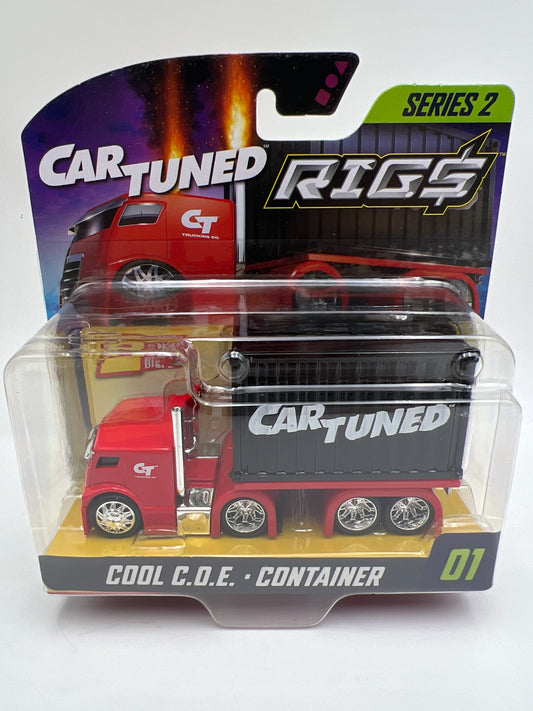 MGA Car Tuned Rigs Series 2 #1 Cool COE Black Container