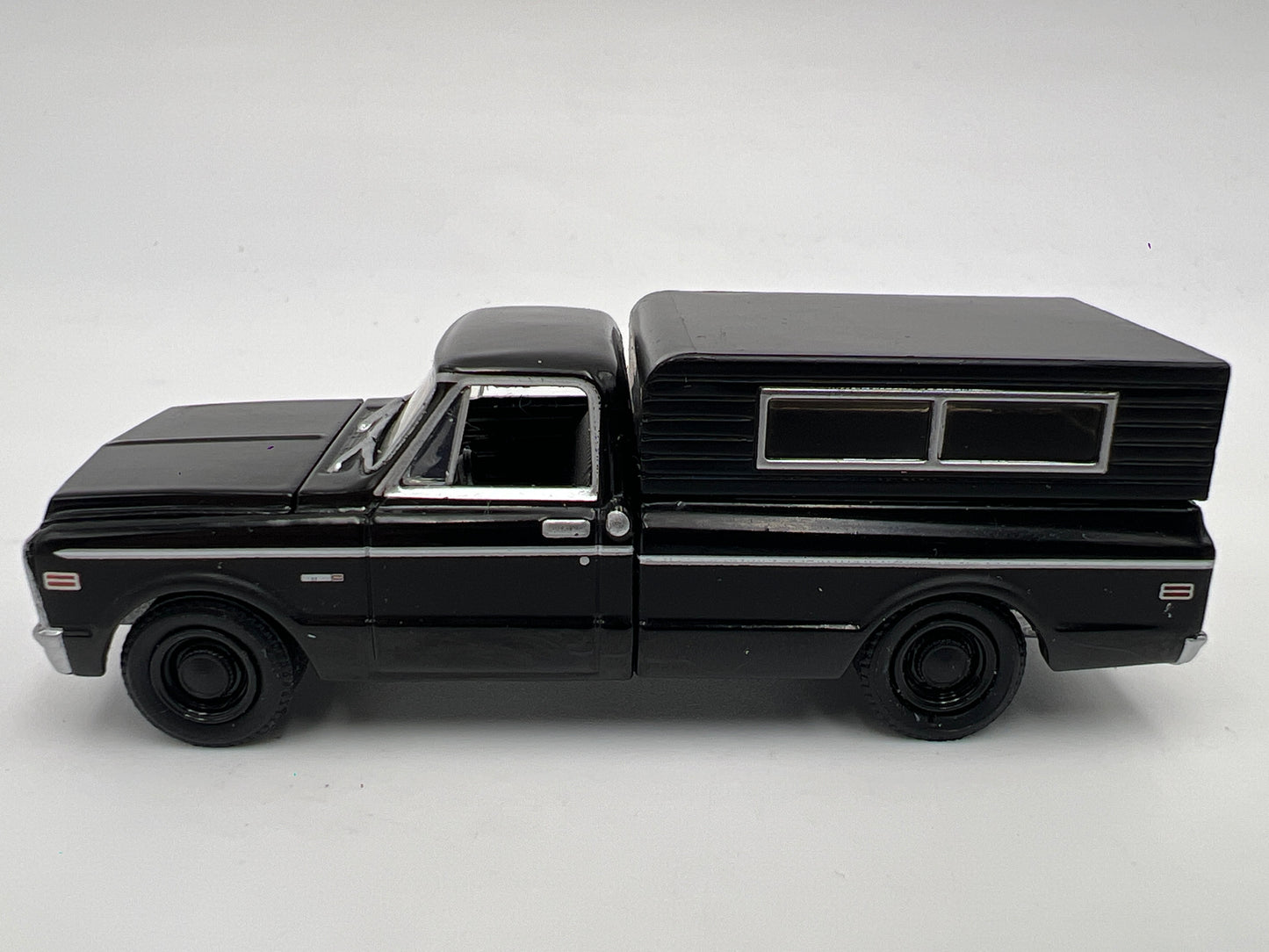 Greenlight Black Bandit Series 13 1972 Chevrolet C-10 Black Loose